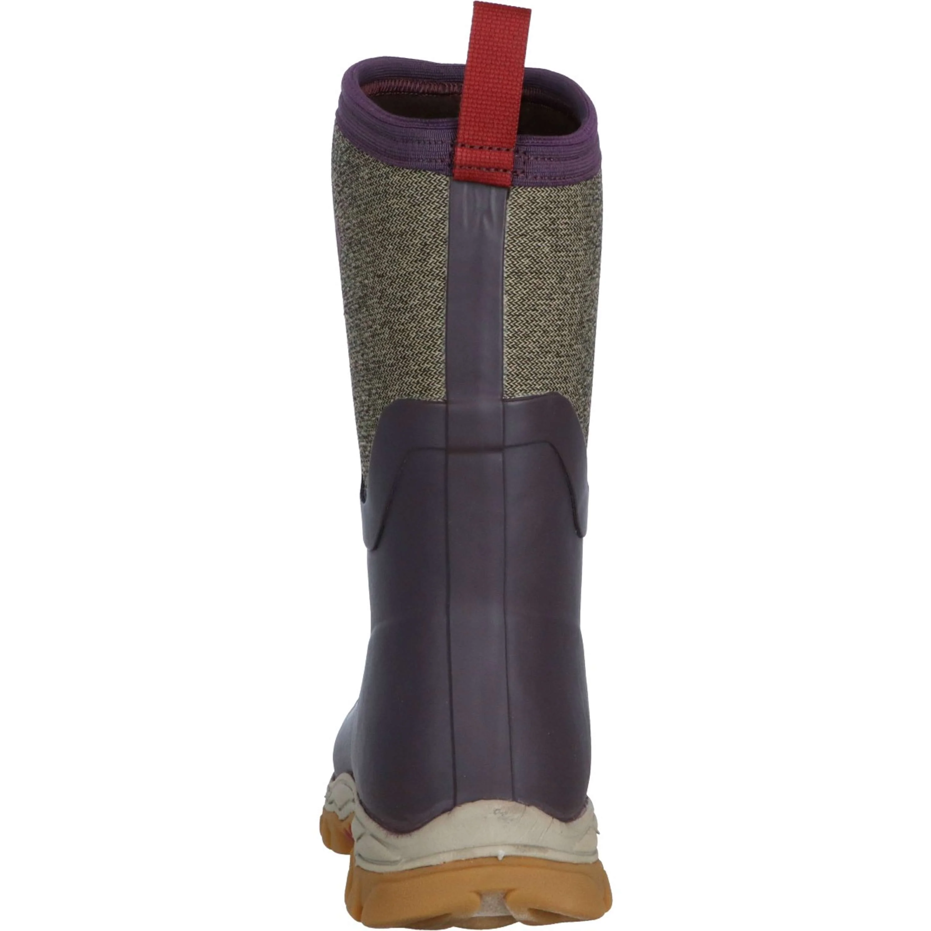 Muck Boot Arctic Sport II Mid Femme Bordeaux/Tweed - Image 4