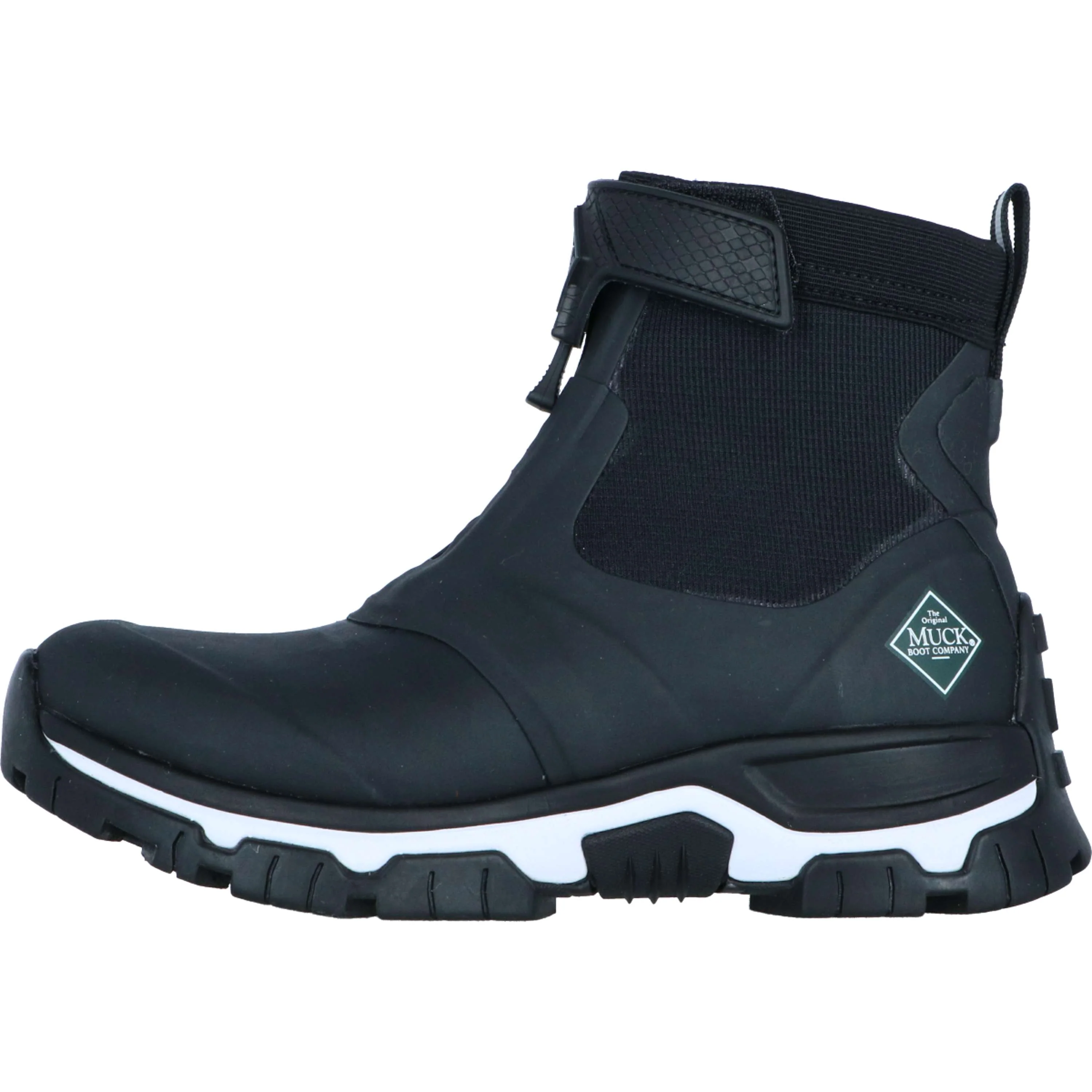 Muck Boot Chaussure Apex Zip Femmes Noir/Blanc - Image 2