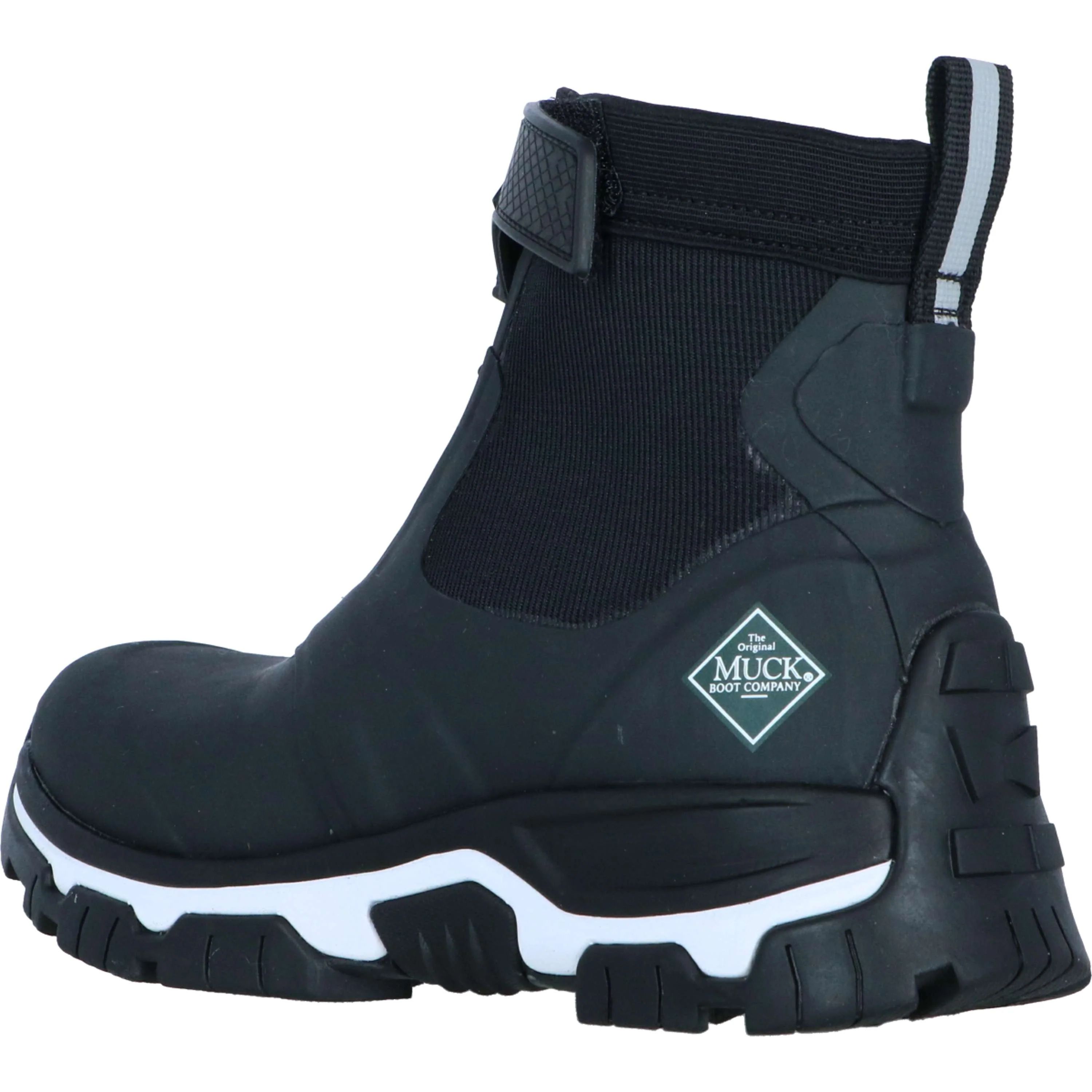 Muck Boot Chaussure Apex Zip Femmes Noir/Blanc - Image 3