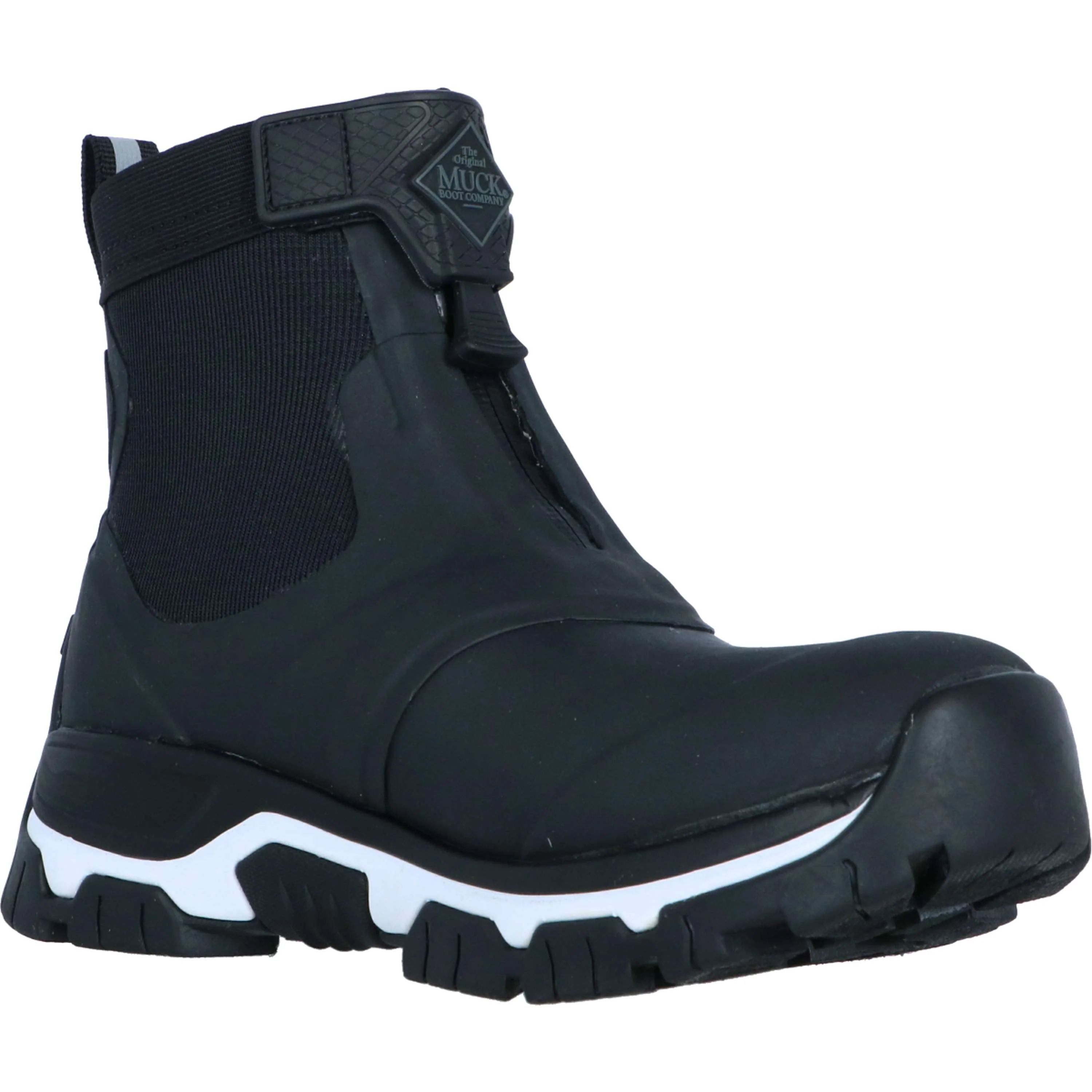 Muck Boot Chaussure Apex Zip Femmes Noir/Blanc - Image 7