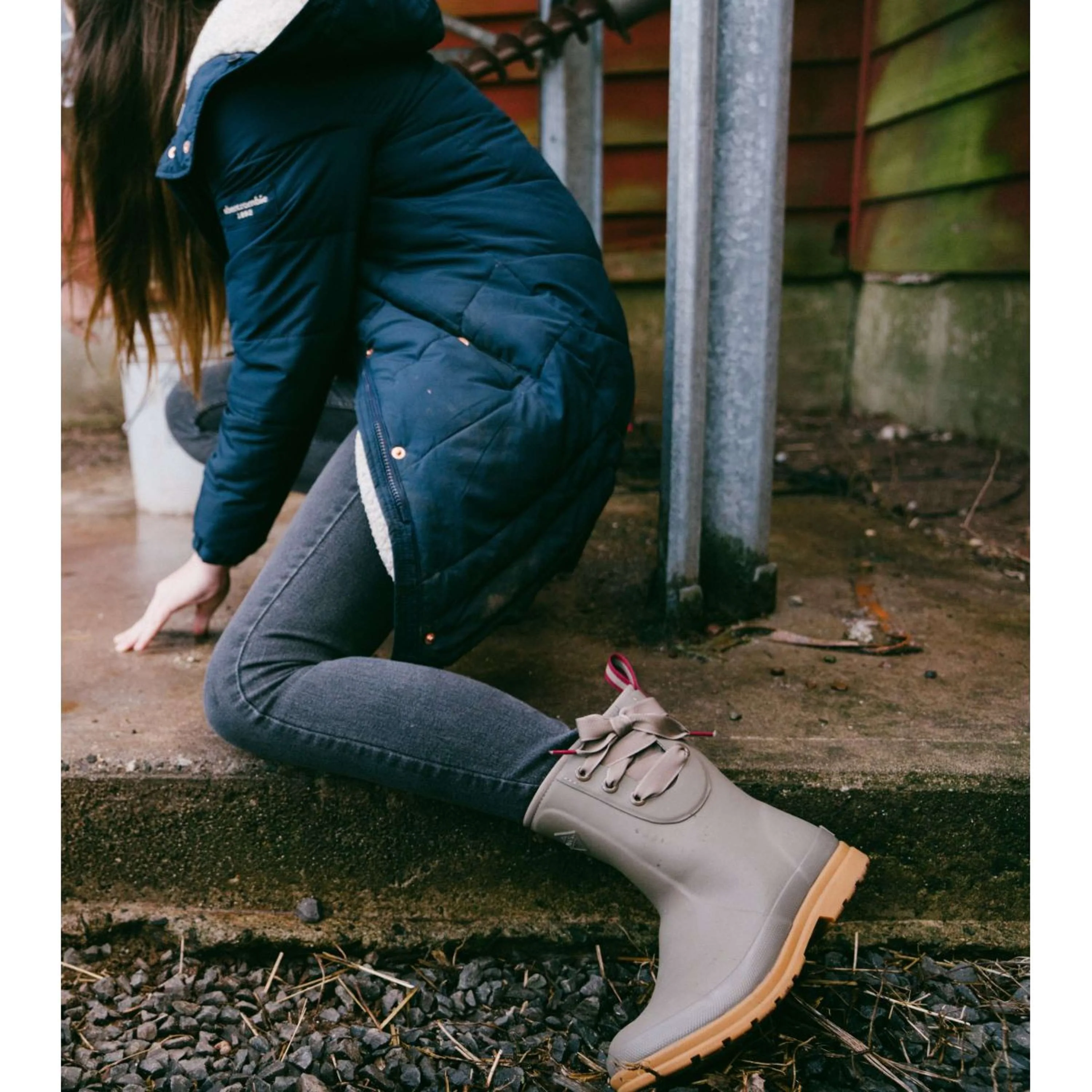 Muck Boot Muck Originals Pull On Woman Taupe - Image 2
