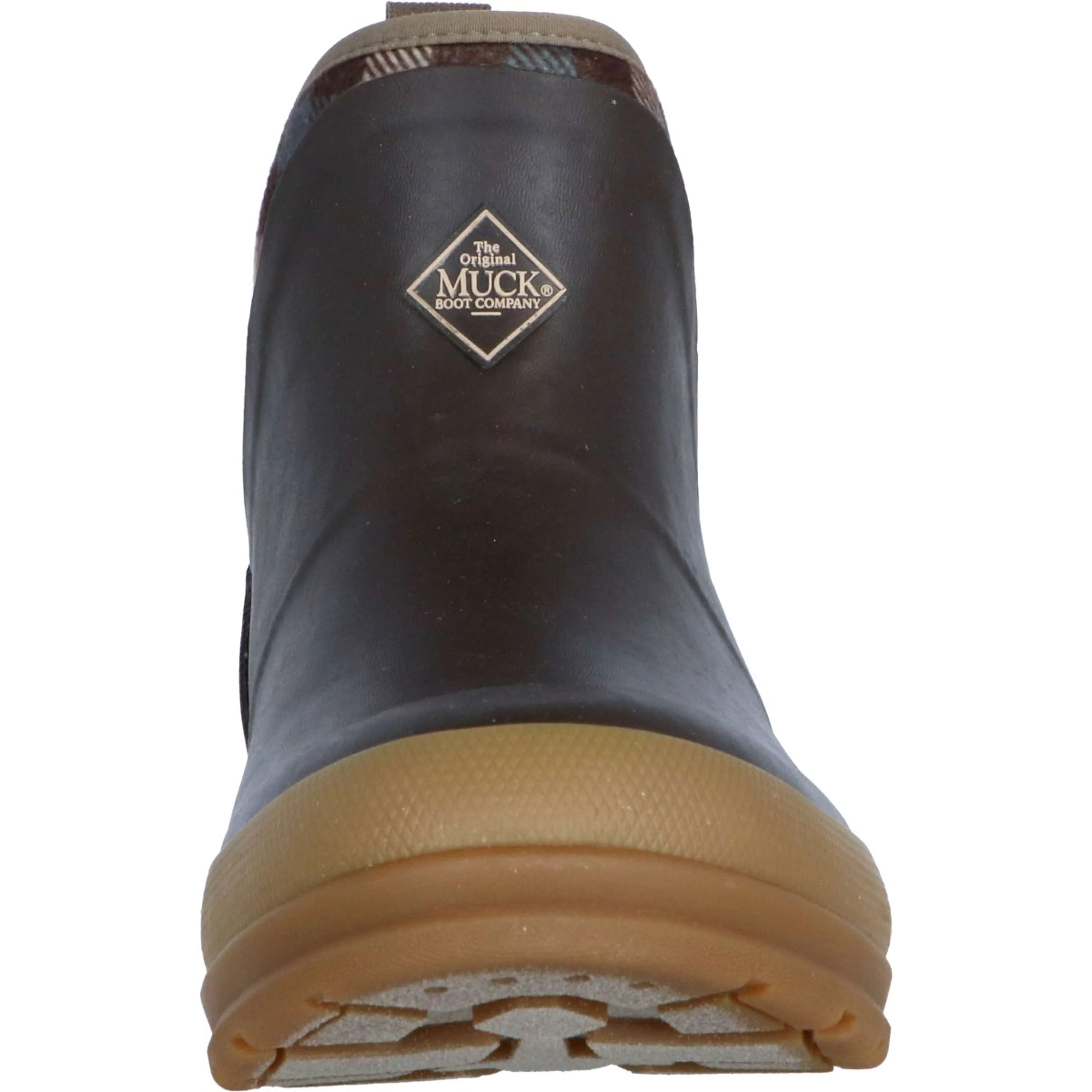 Muck Boot Originals Pull On Ankle Marron/Plaid - Image 8