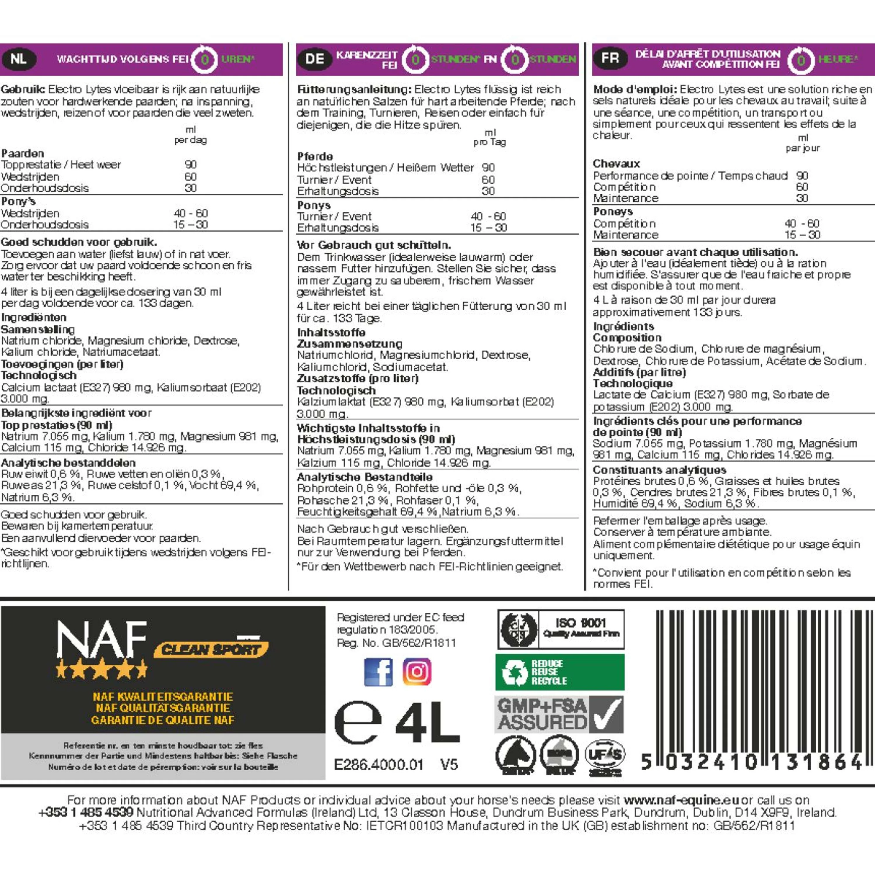 NAF Electrolytes Liquide - Image 2