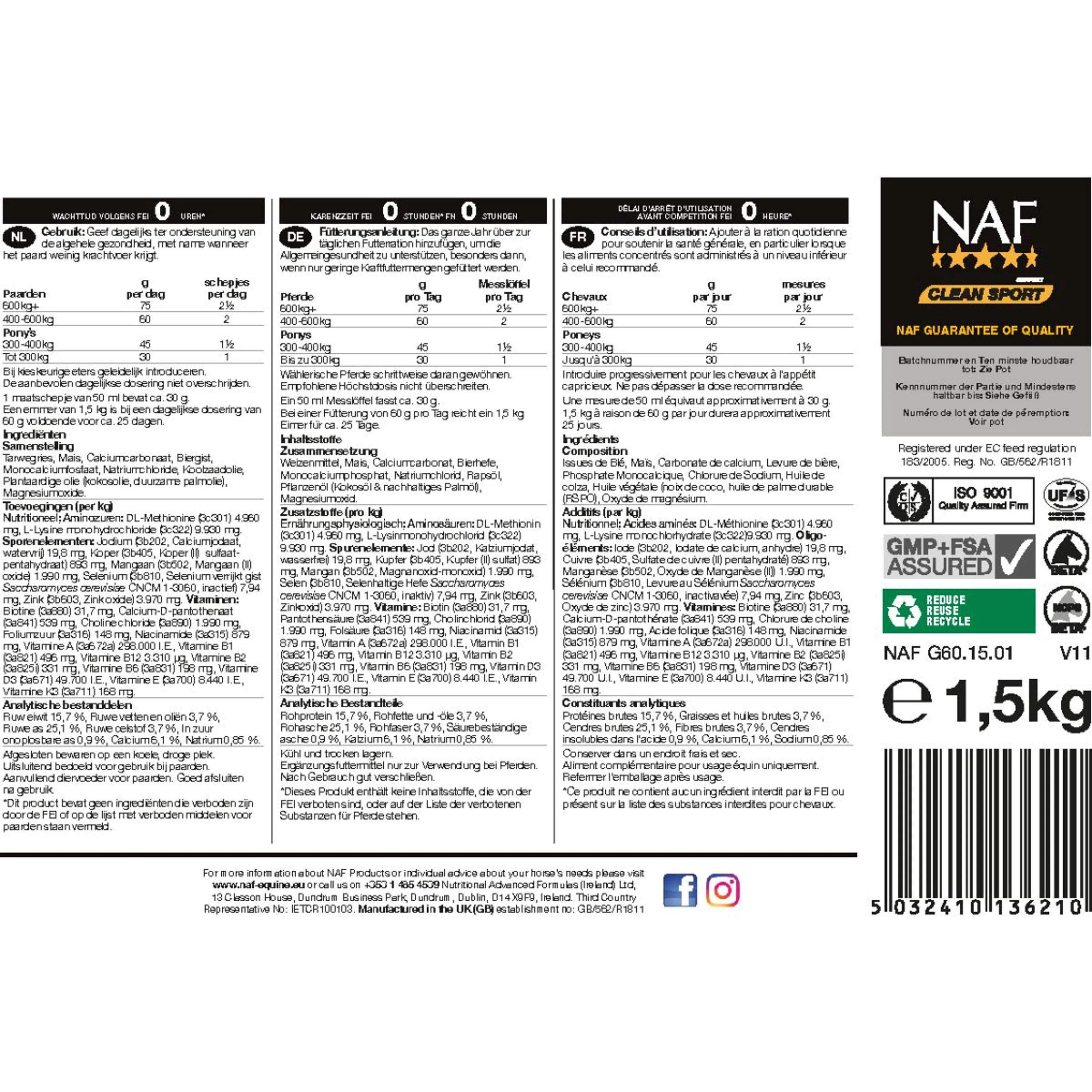 NAF General Purpose Supplement Refill - Image 2