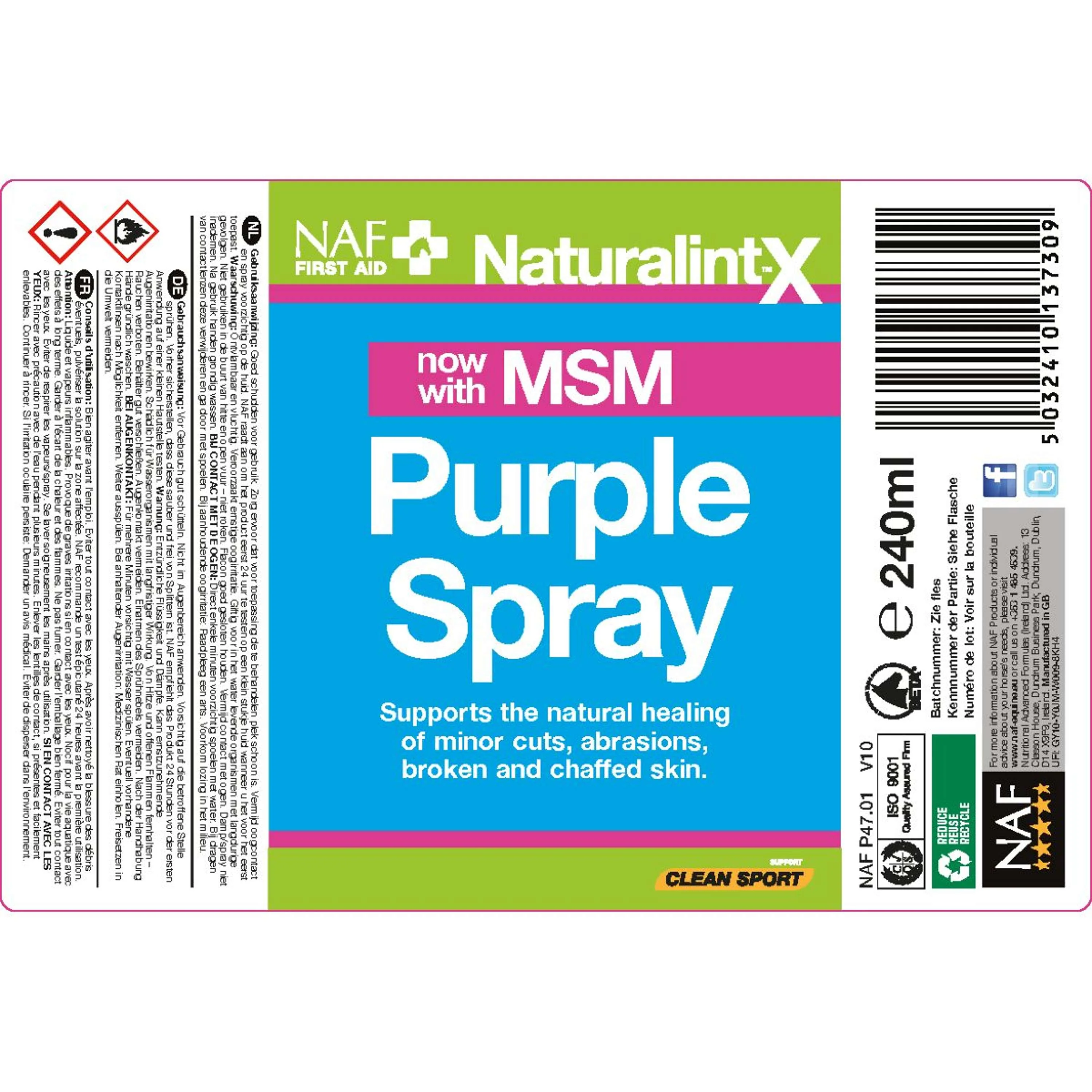 NAF Naturalintx Purple Spray - Image 2