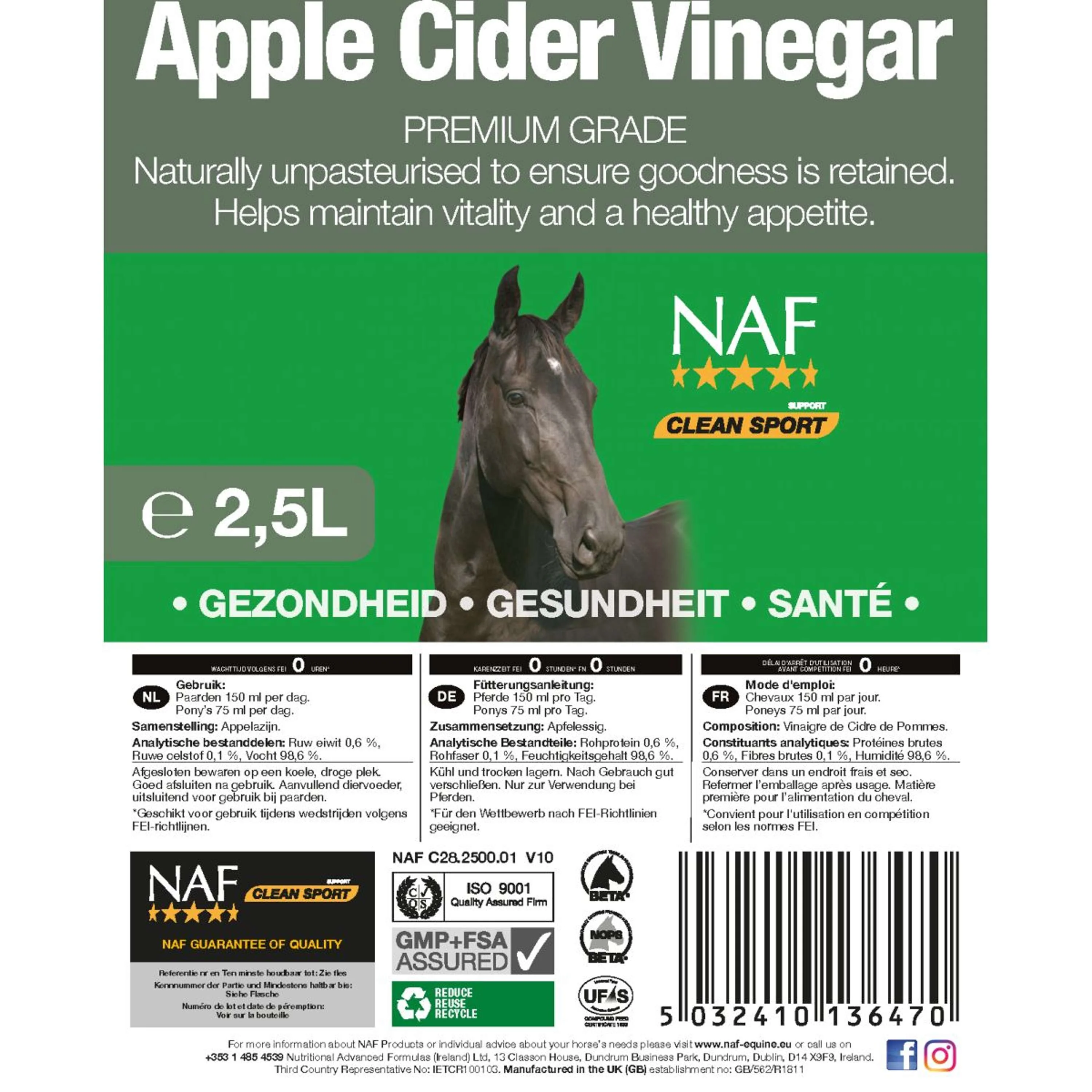 NAF Vinaigre de Pommes - Image 3