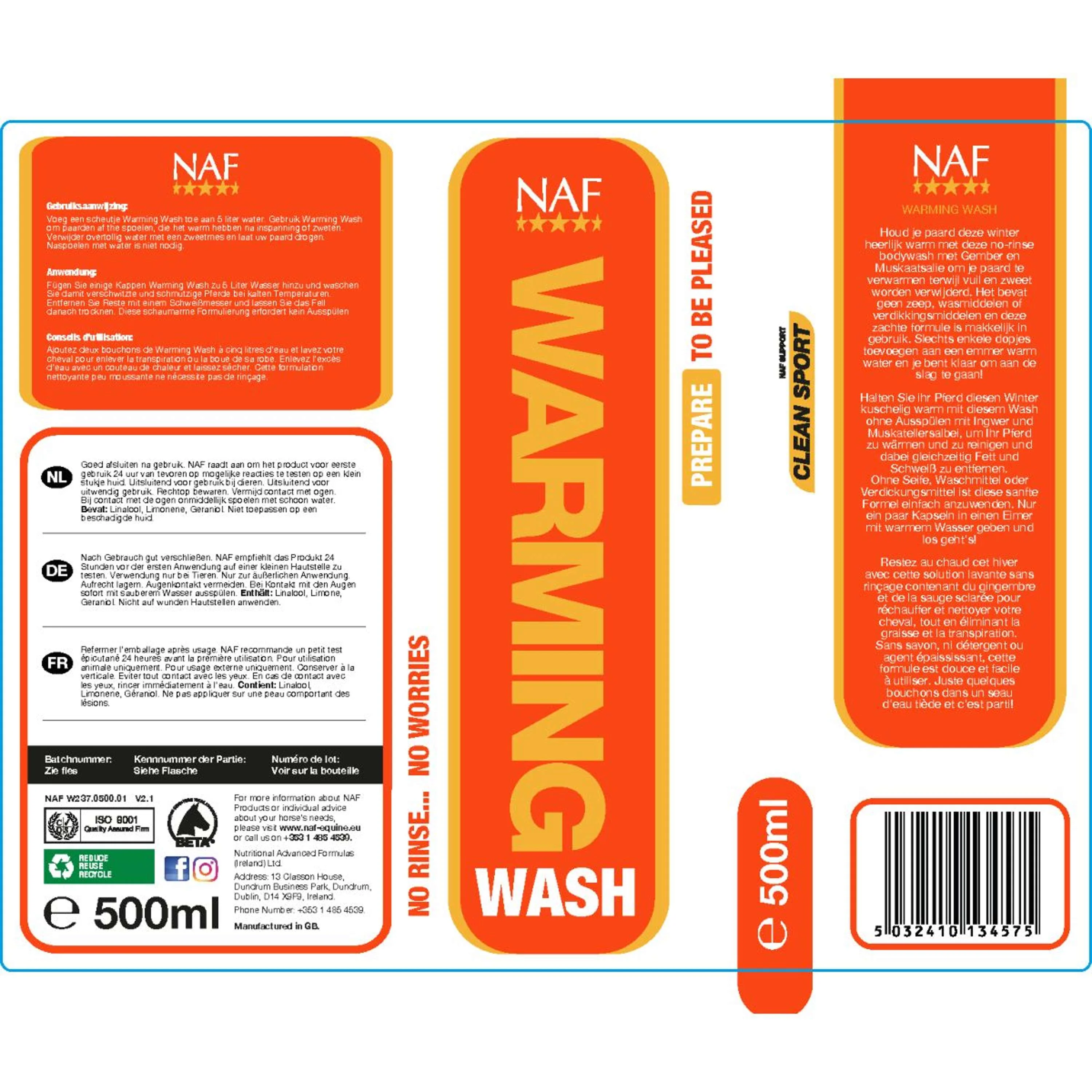 NAF Warming Wash - Image 2