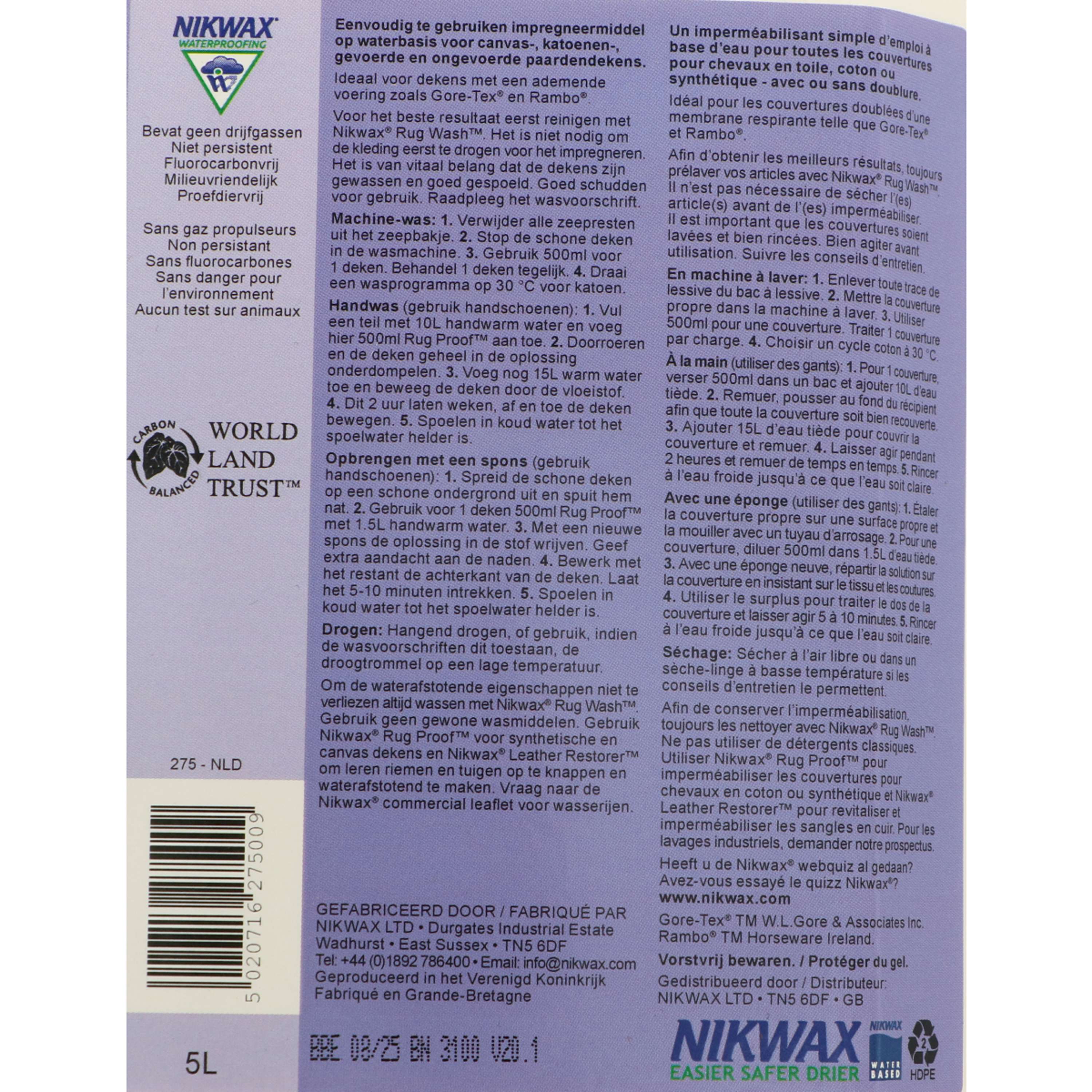 Nikwax Rug Proof - Image 2