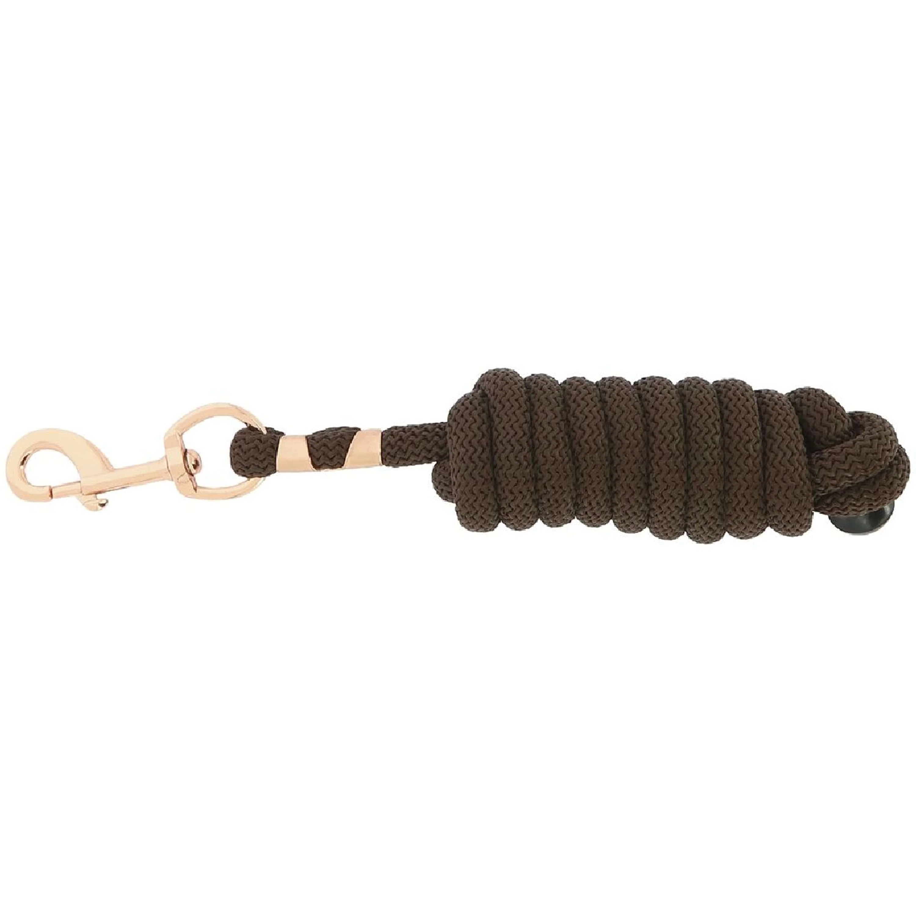 Norton Corde pour Licol Vague Marron/Or Rose - Image 2