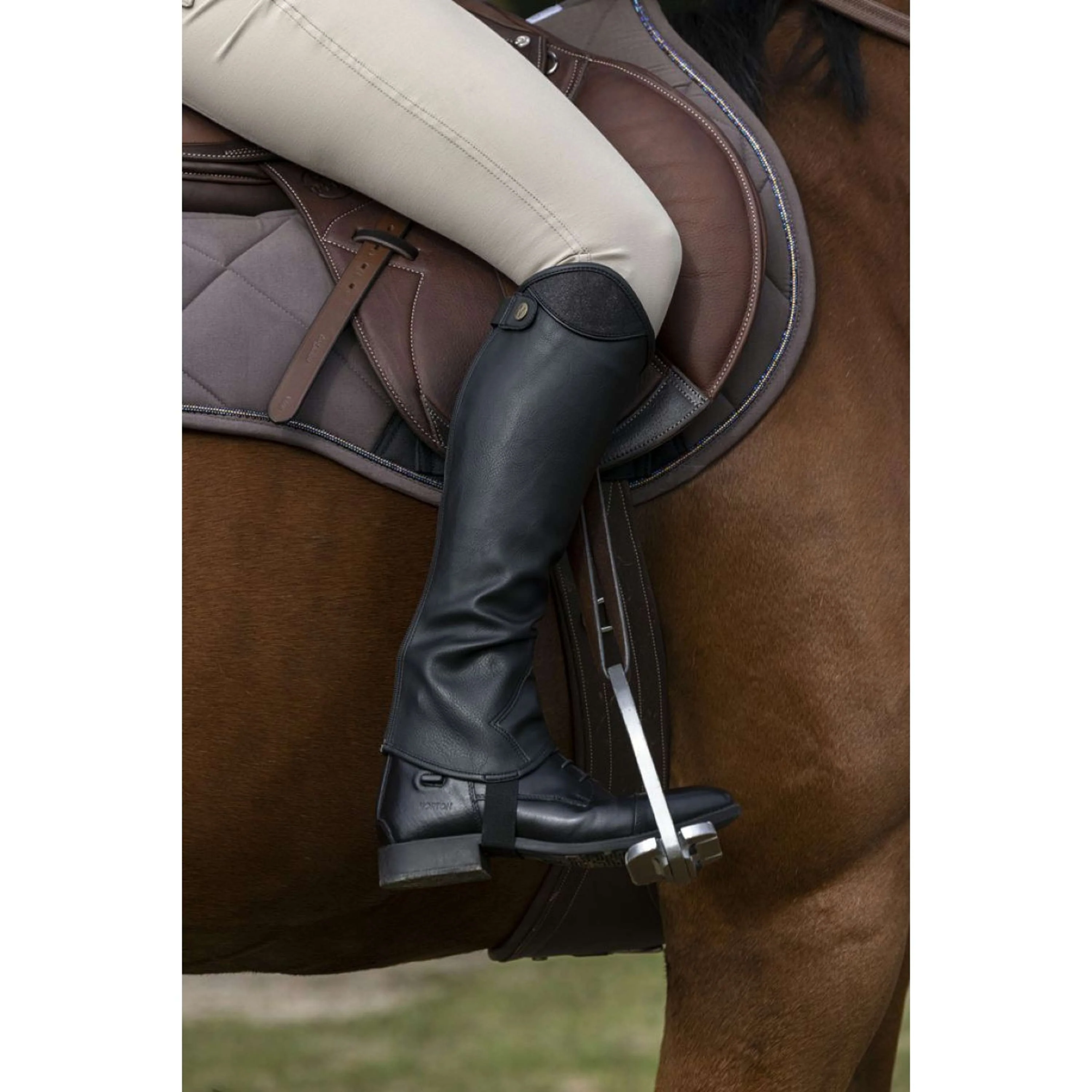 Norton Mini Chaps Glitter Noir - Image 5