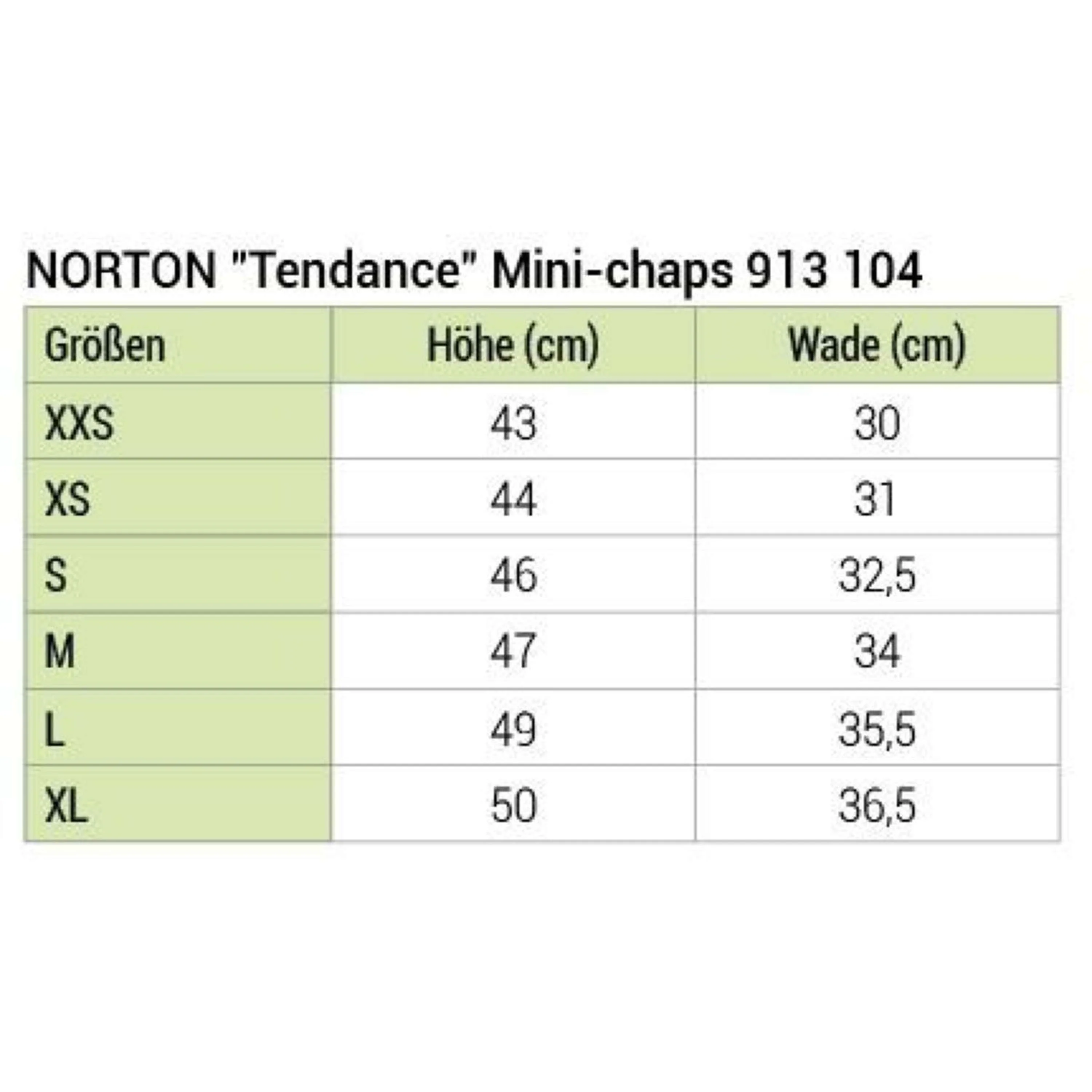 Norton Mini Chaps Tendance Noir - Image 5