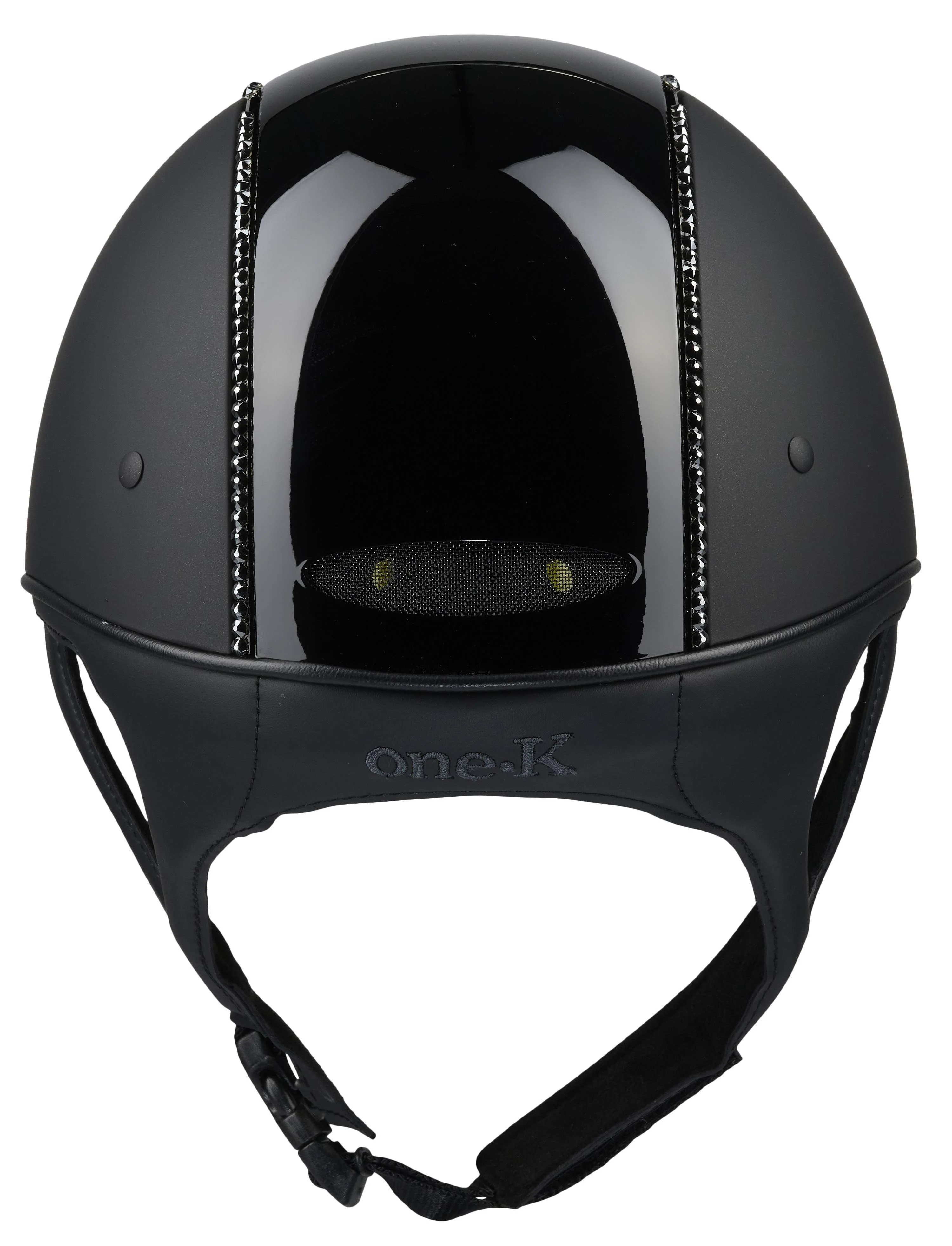 OneK Bombe Mips Defender Matt Glossy Top Swarovski Noir - Image 2