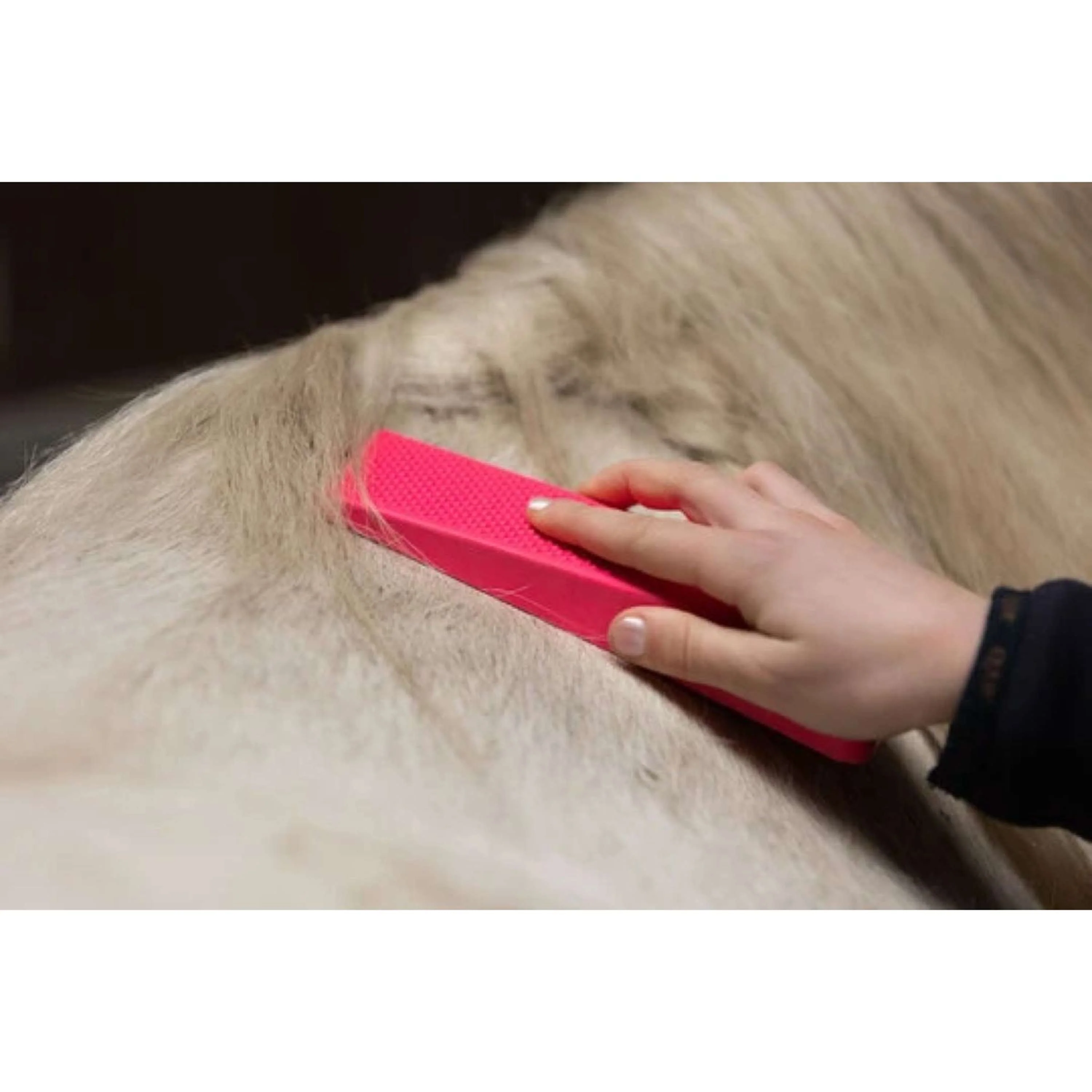 Paardenpraat Brosse de Pansage Rose - Image 2