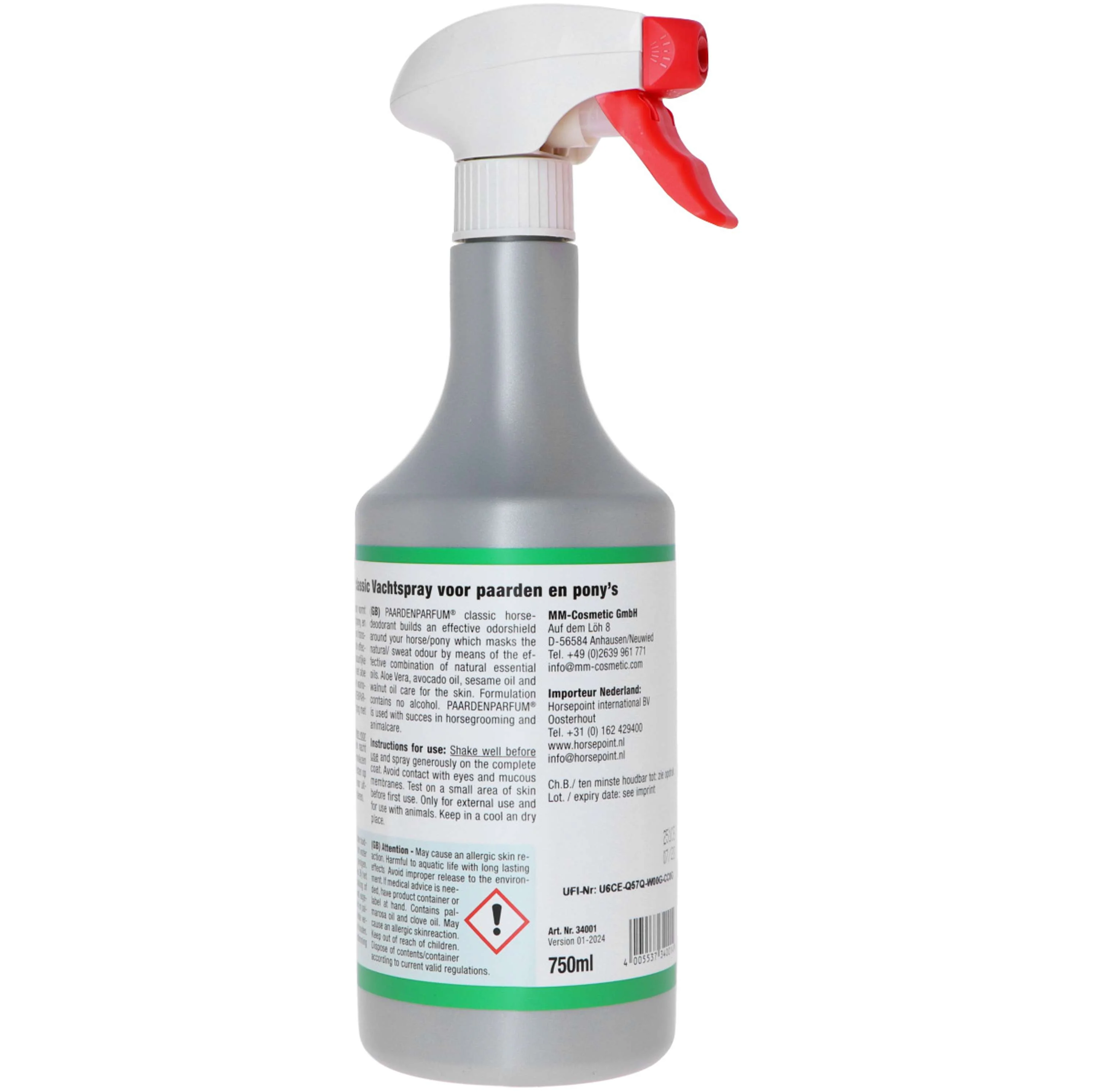 Parfum de Cheval Pulvérisation de Manteau Classique - Image 3