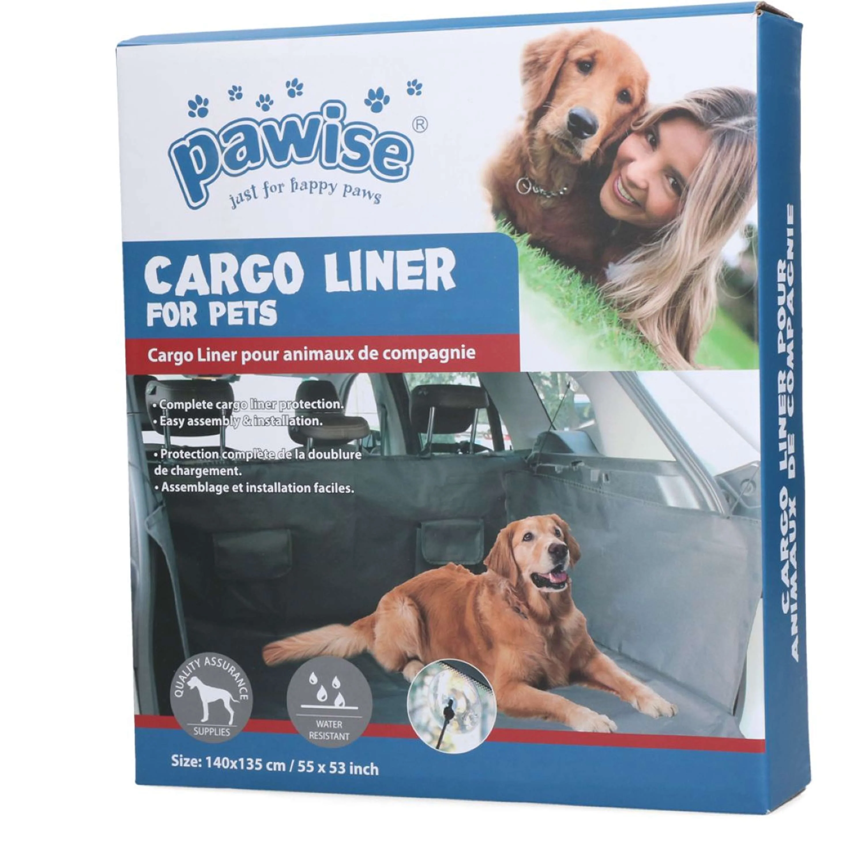 Pawise Couverture de Voiture pour Chien pour Coffre de Voiture - Image 2