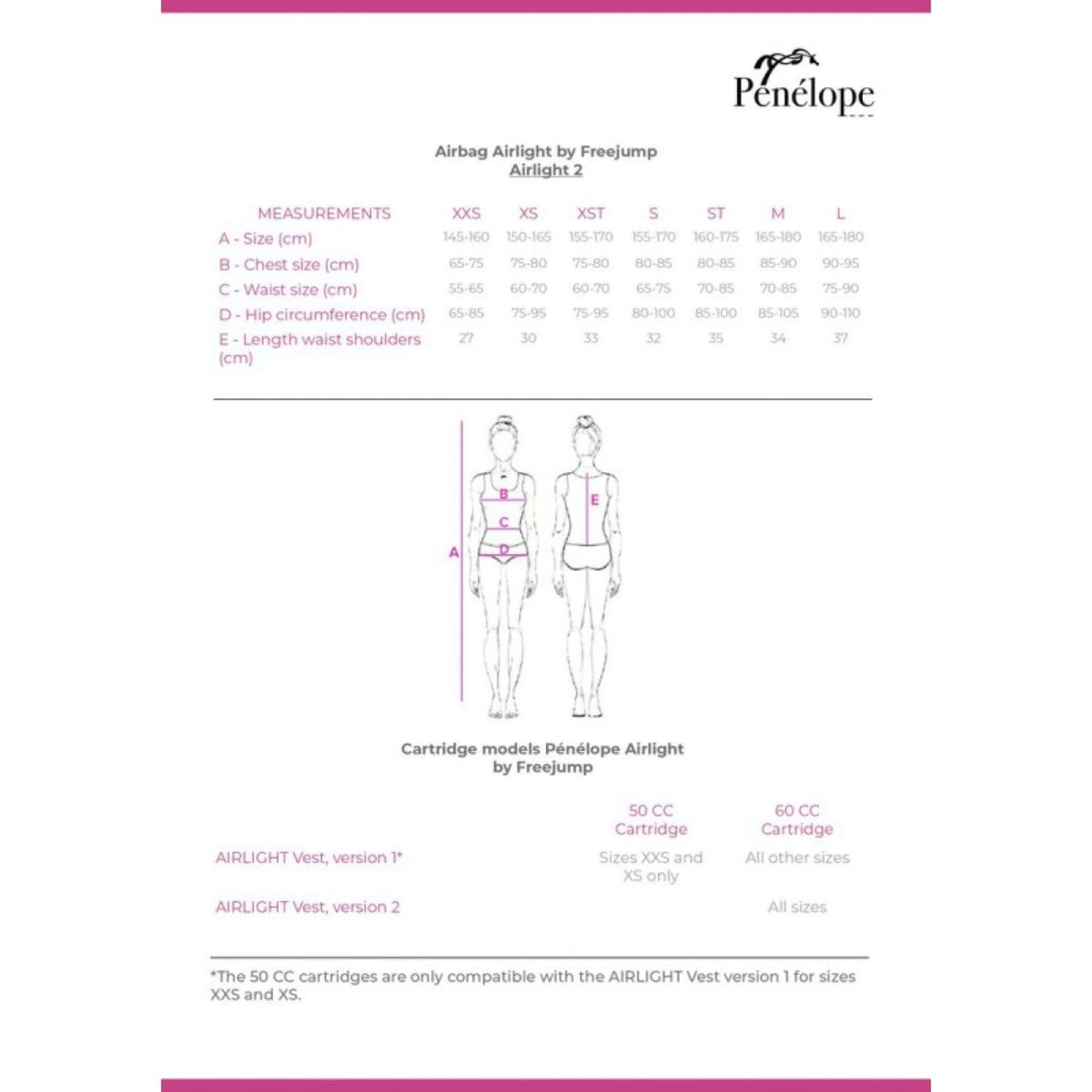 Pénélope Gilet Airbag Airlight 2 Noir - Image 3