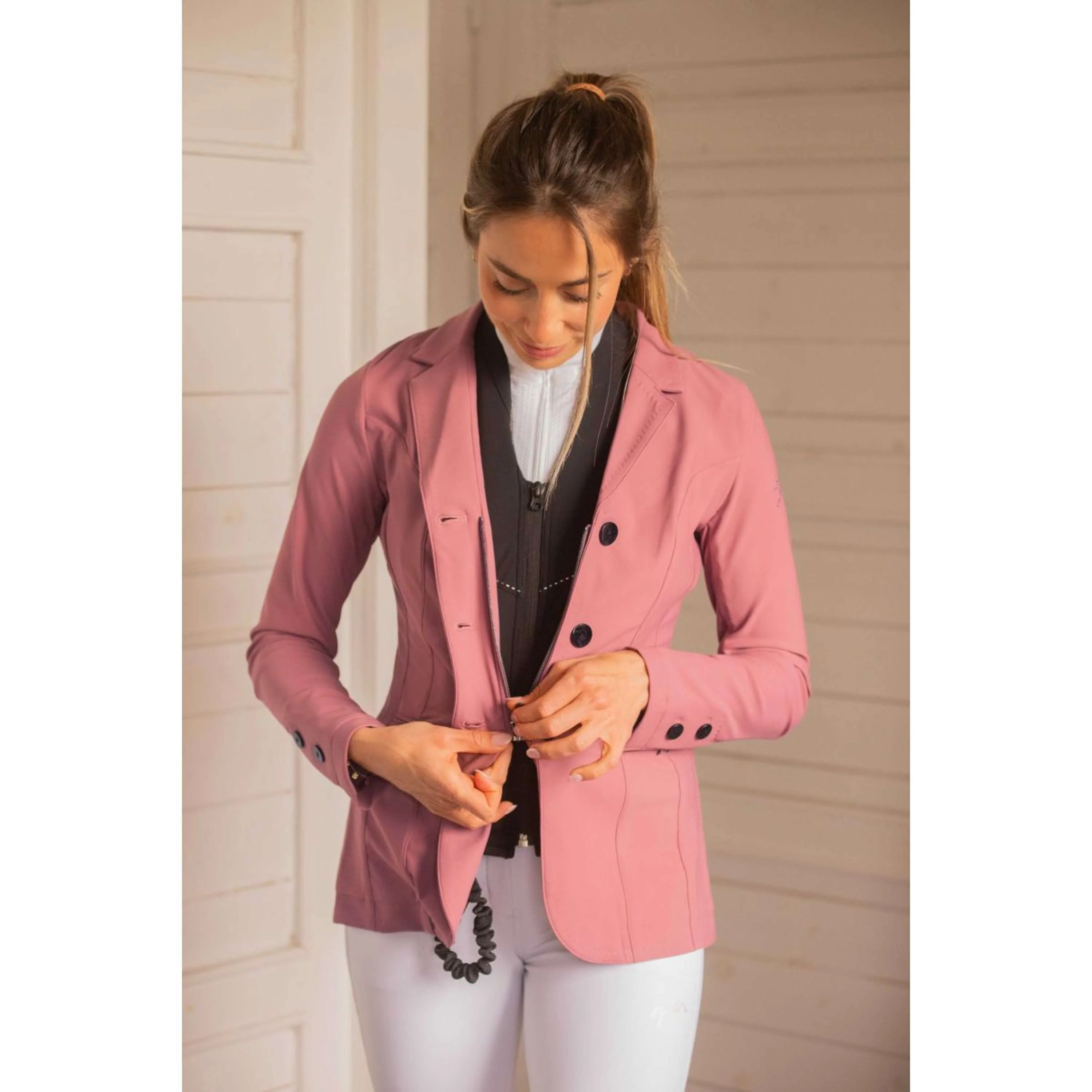 Pénélope Petite Veste de Concours Calista Old Pink - Image 3