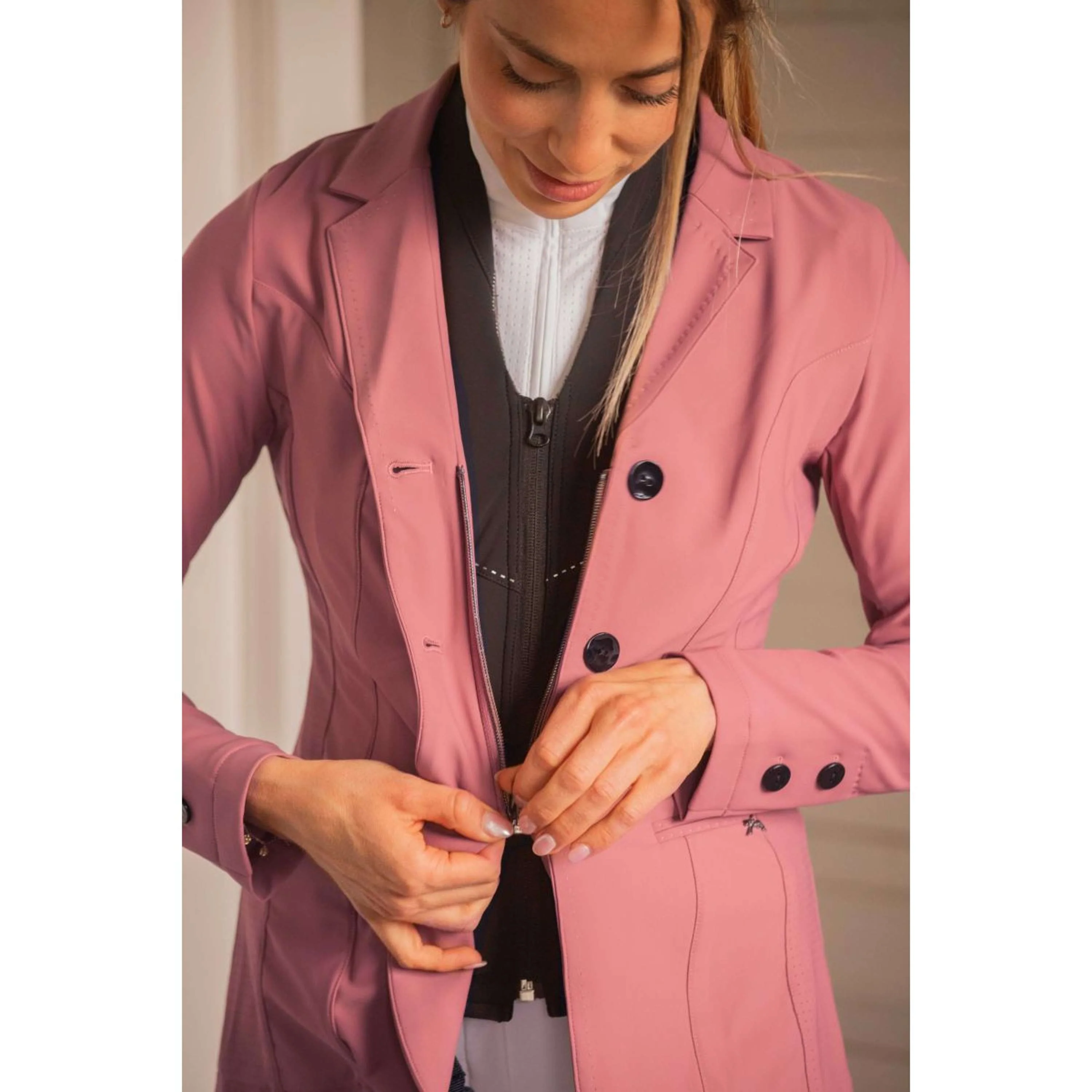 Pénélope Petite Veste de Concours Calista Old Pink - Image 4