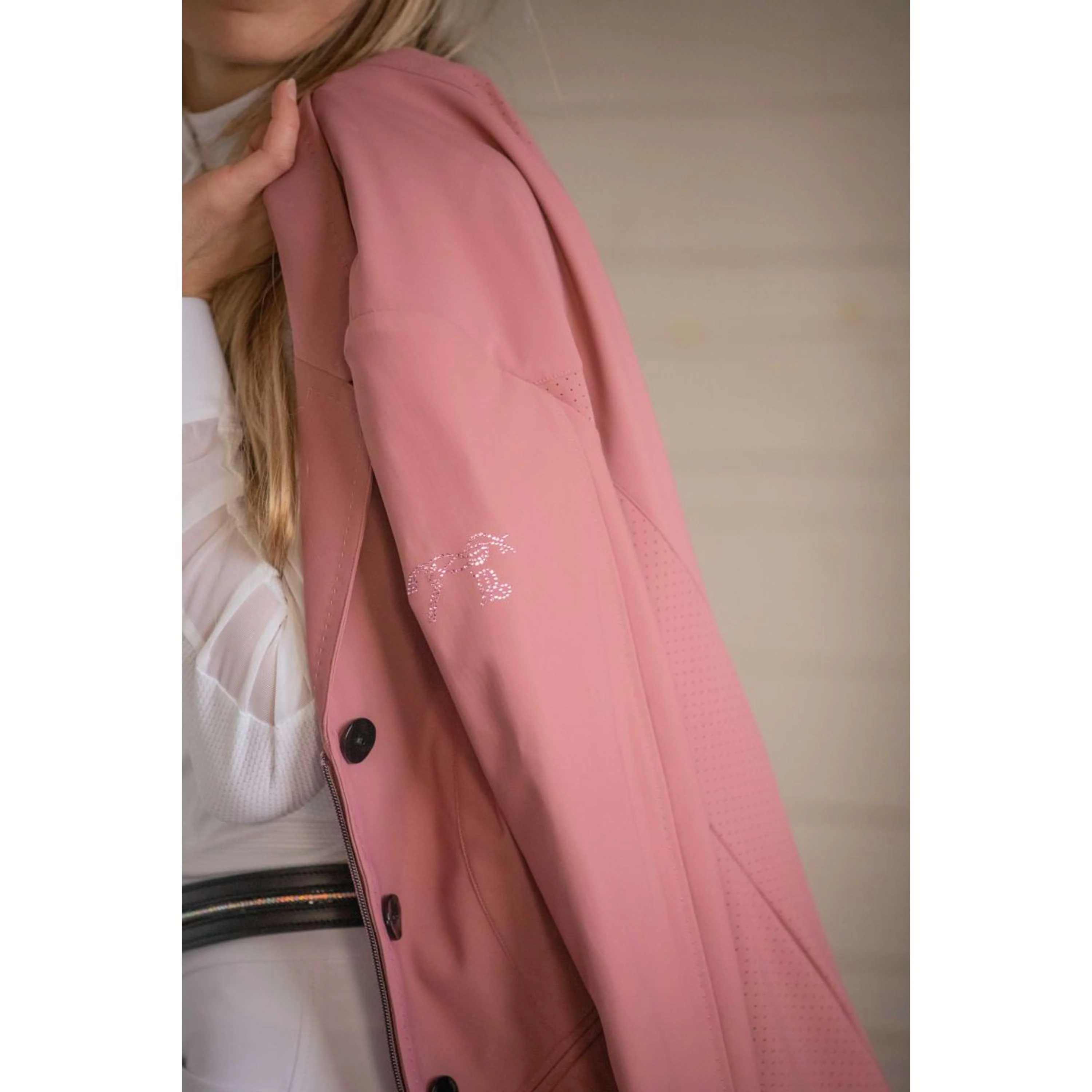 Pénélope Petite Veste de Concours Calista Old Pink - Image 7