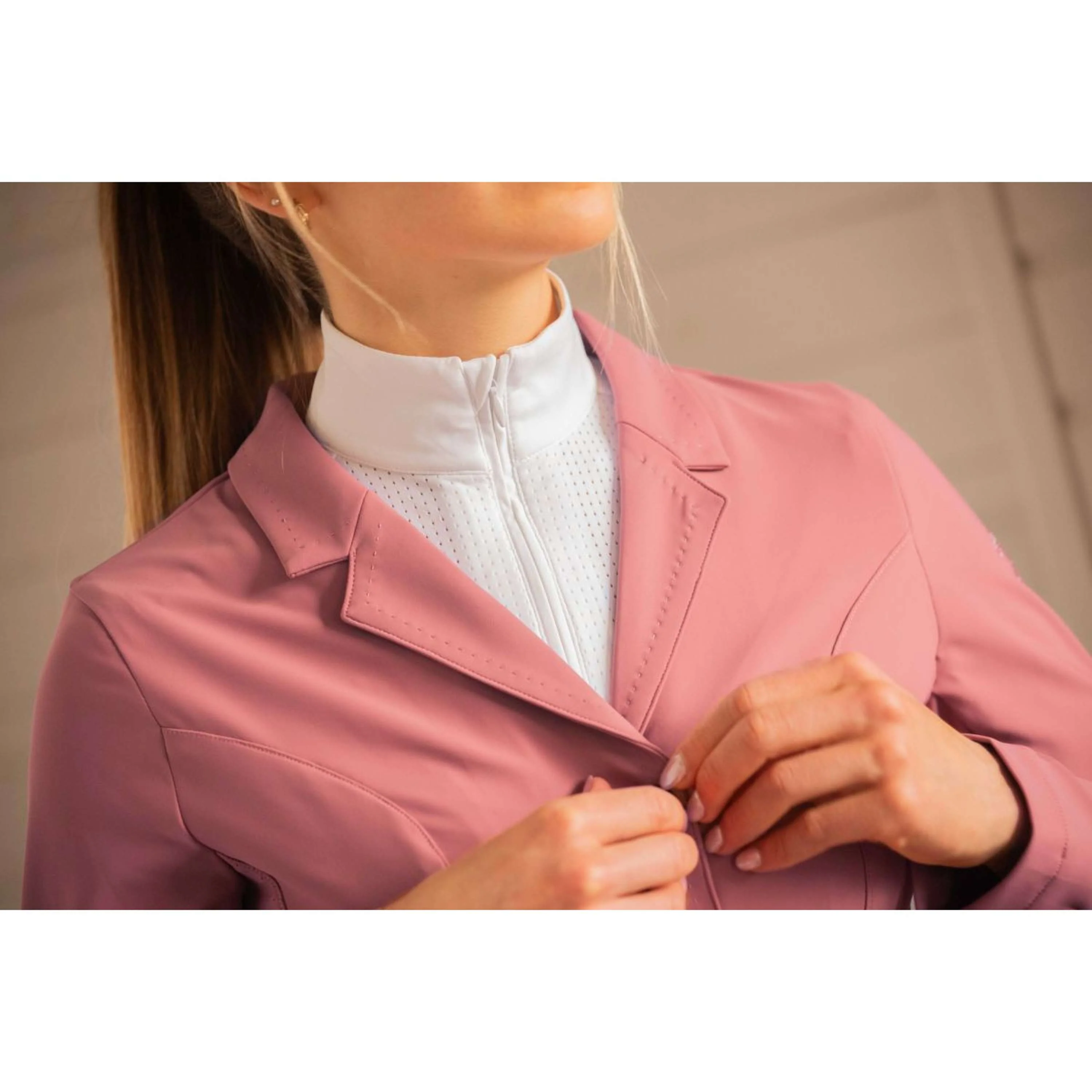 Pénélope Petite Veste de Concours Calista Old Pink - Image 9
