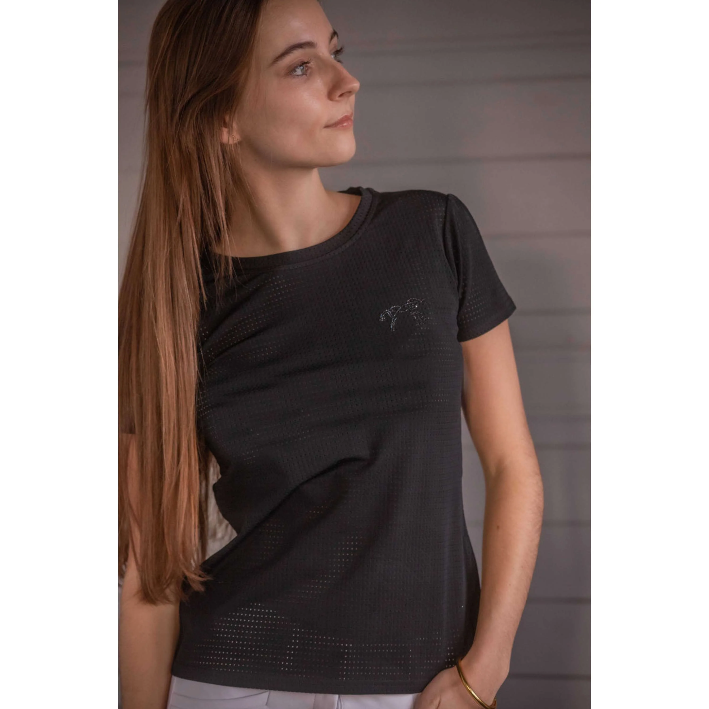 Pénélope T-Shirt Techflo Noir - Image 6