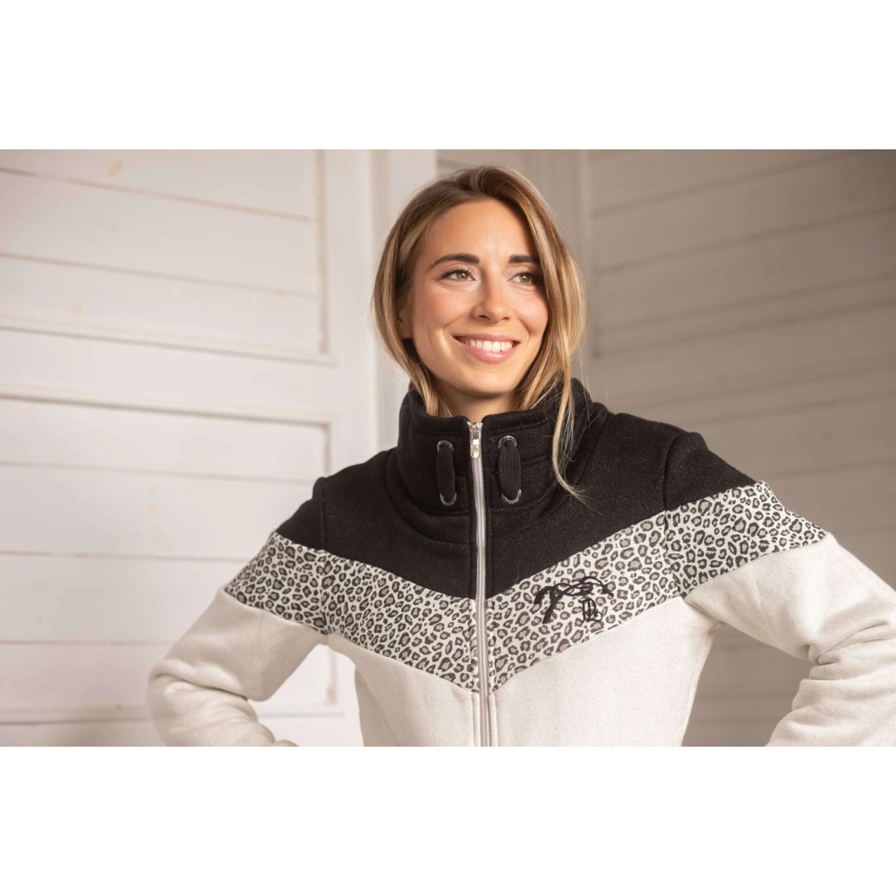 Pénélope Veste Leonative Gris - Image 6