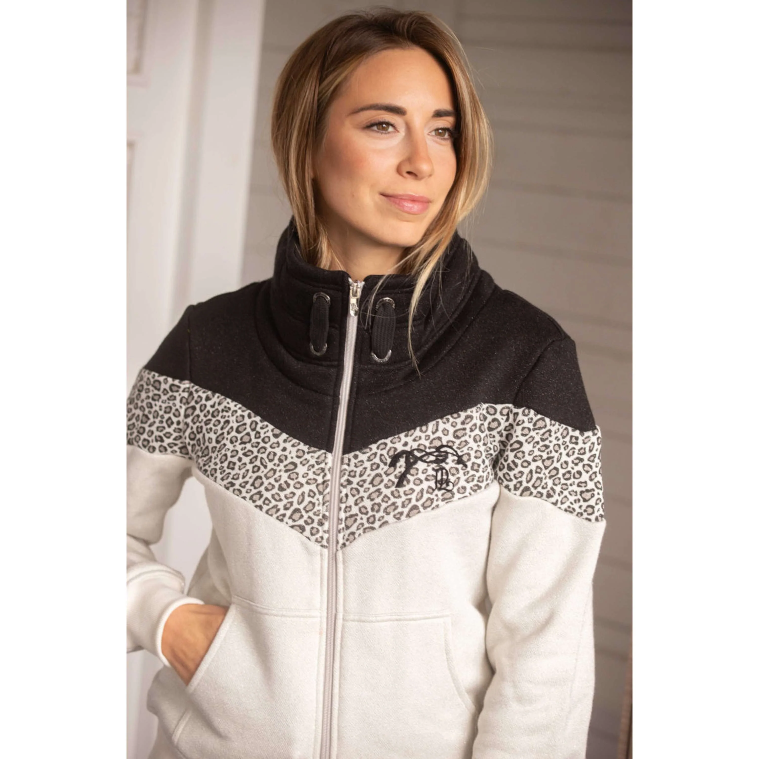 Pénélope Veste Leonative Gris - Image 7