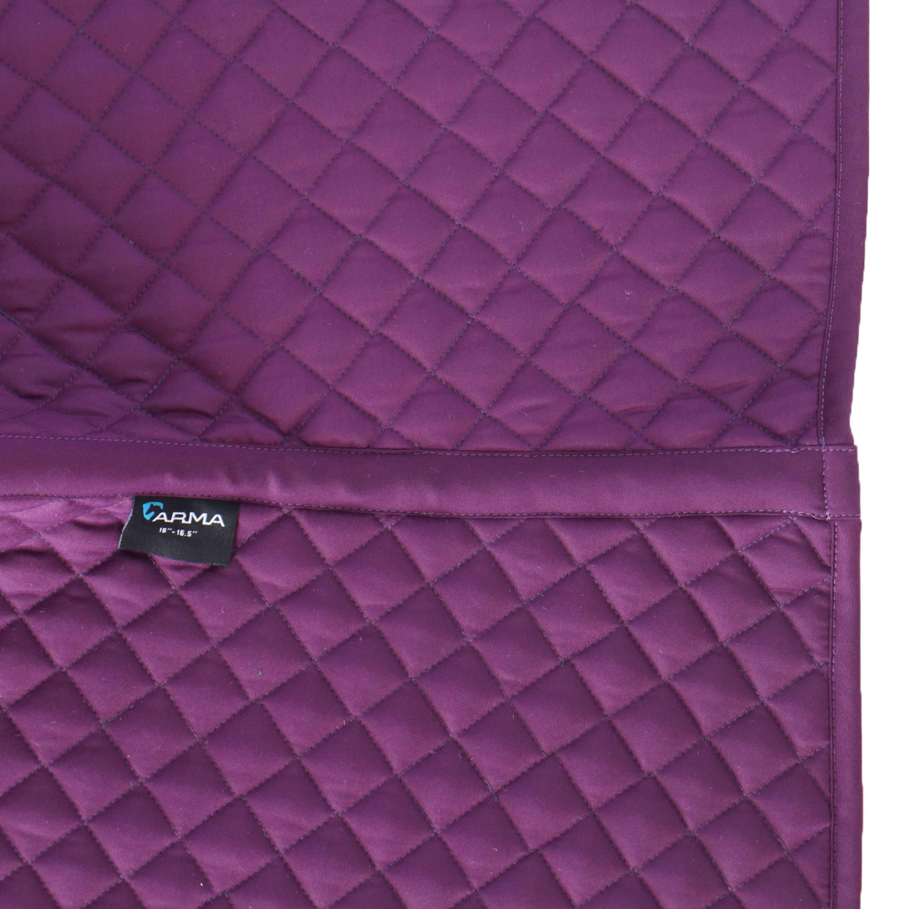 Performance by Shires Tapis de Selle Lite Prune - Image 9