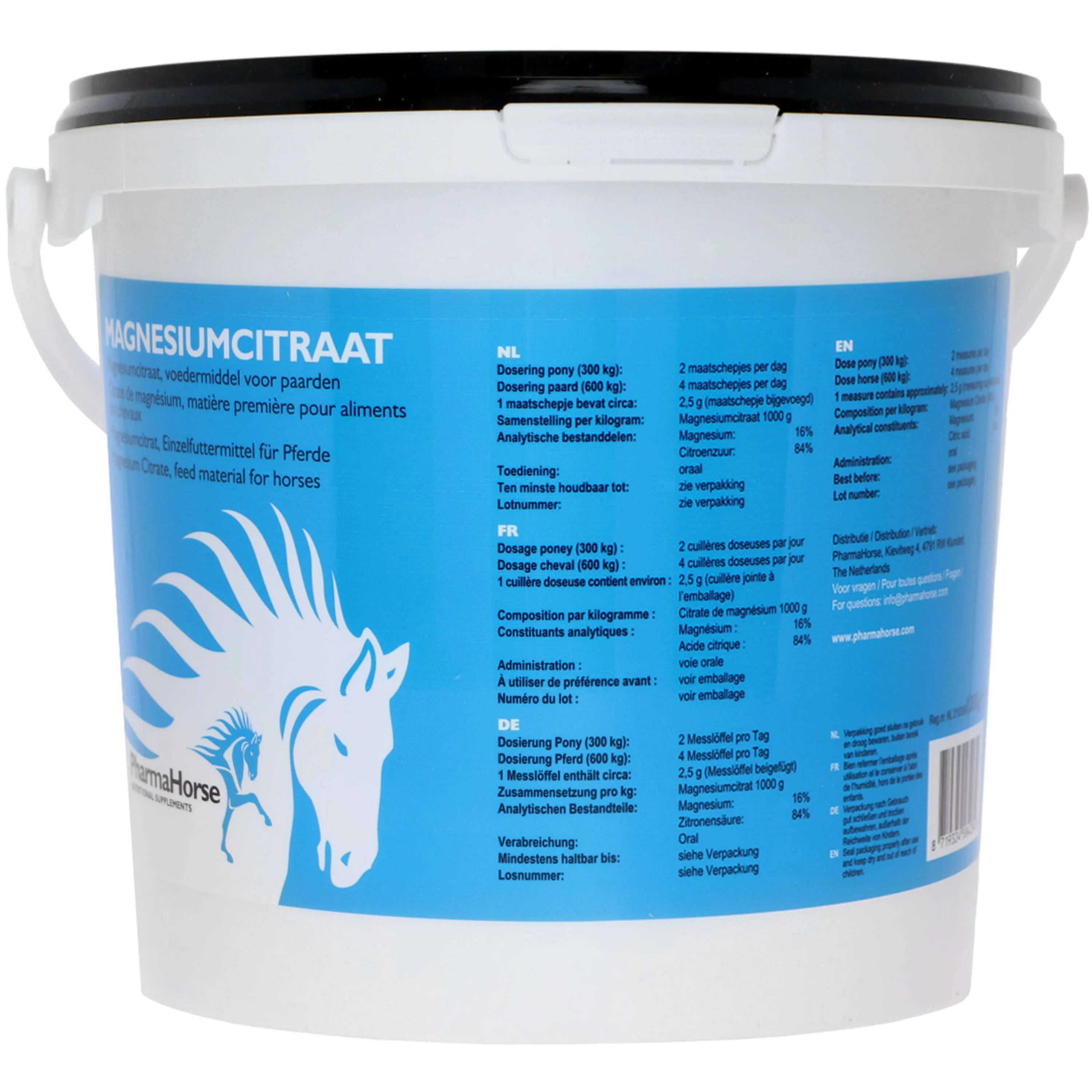 PharmaHorse Citrate de Magnesium 3 kg - Image 4