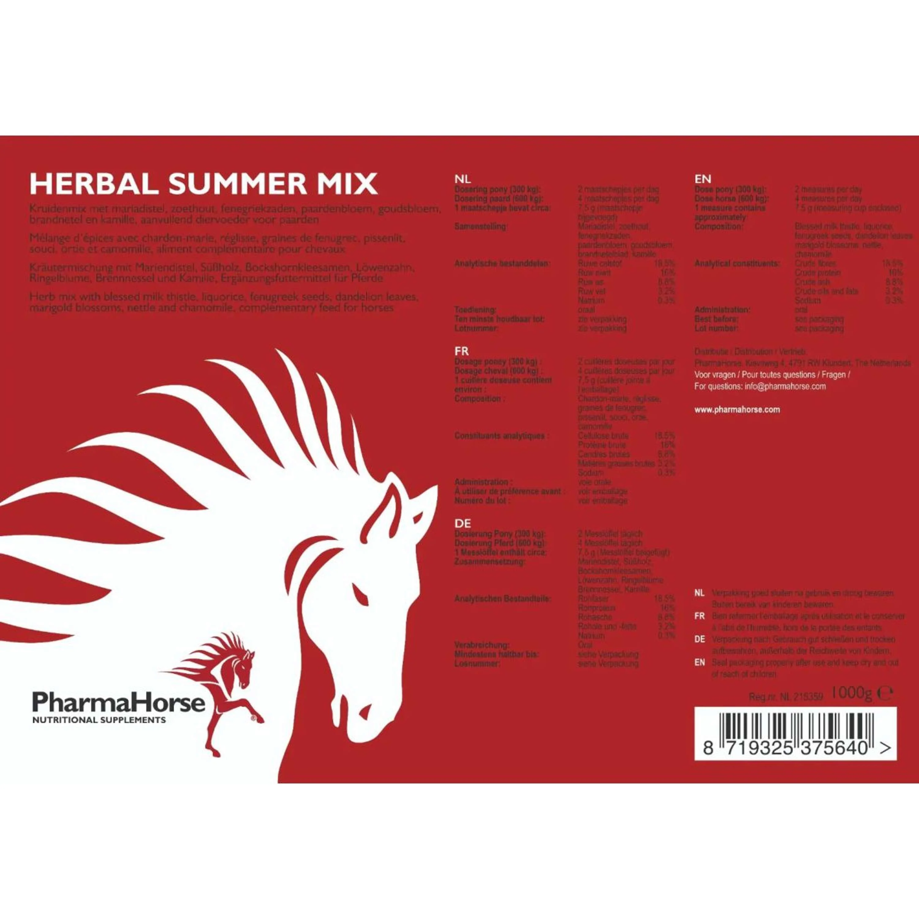 PharmaHorse Herbal Summer Mix - Image 2