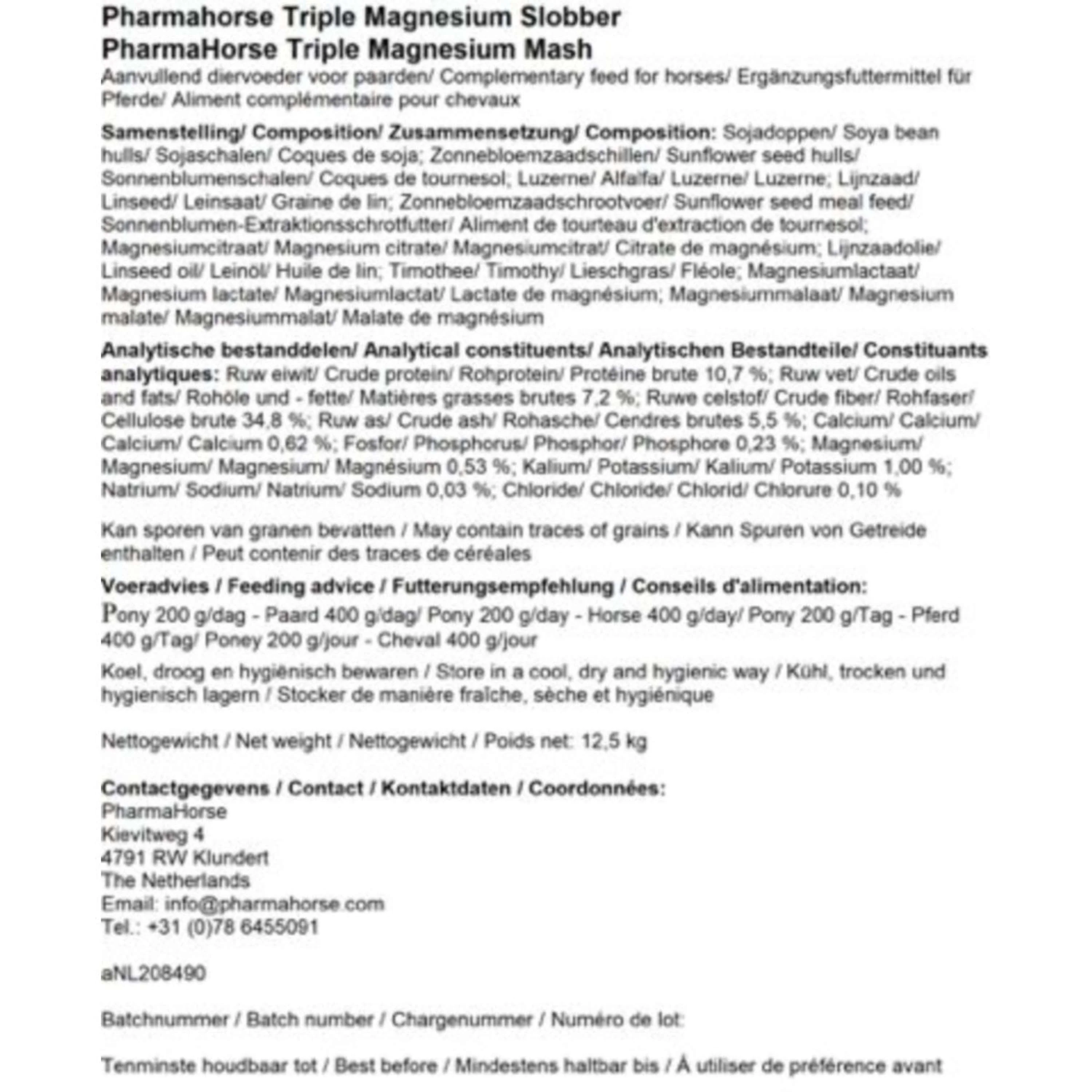 PharmaHorse Mash Triple Magnesium - Image 2
