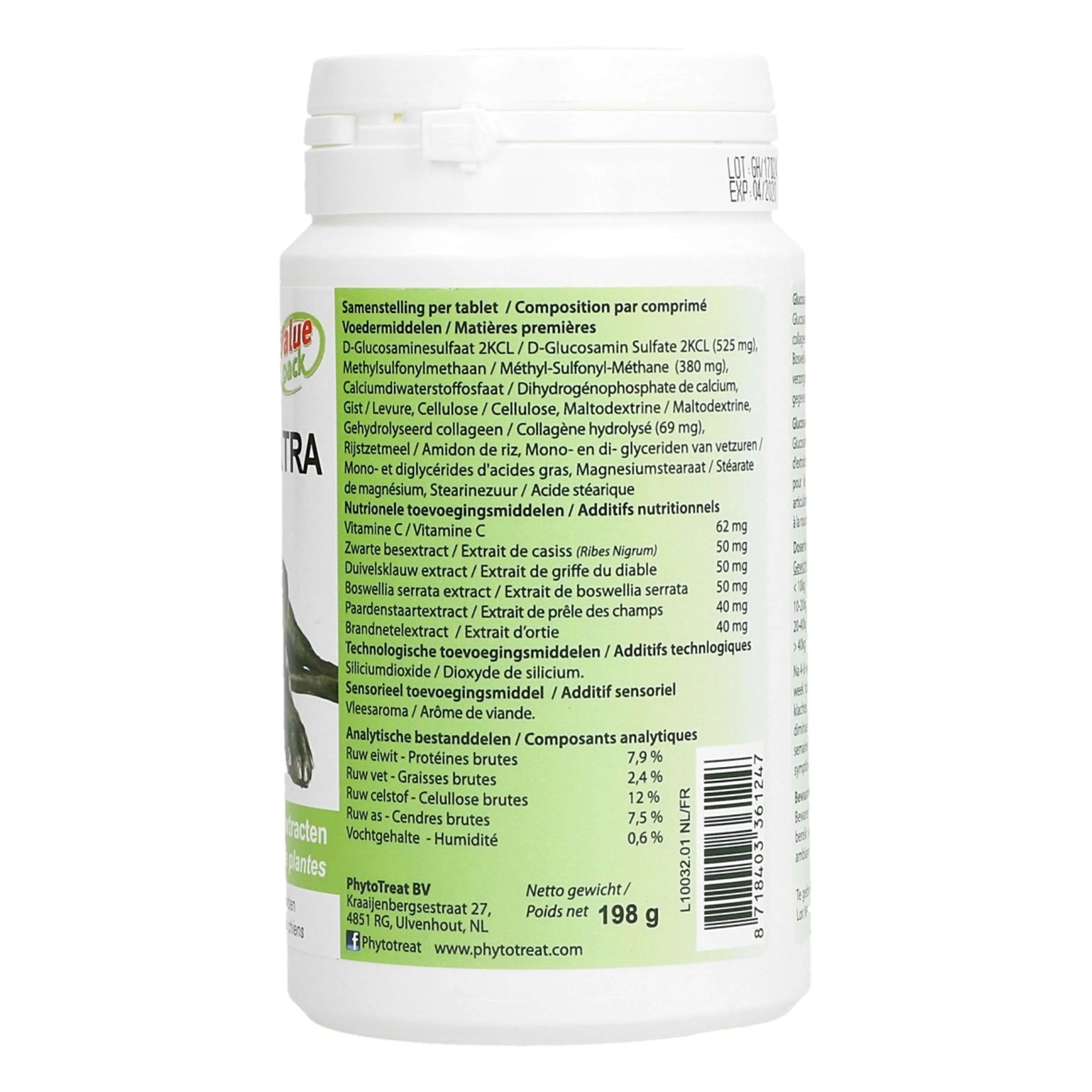 PhytoTreat Glucosamine-Extra Chien - Image 2
