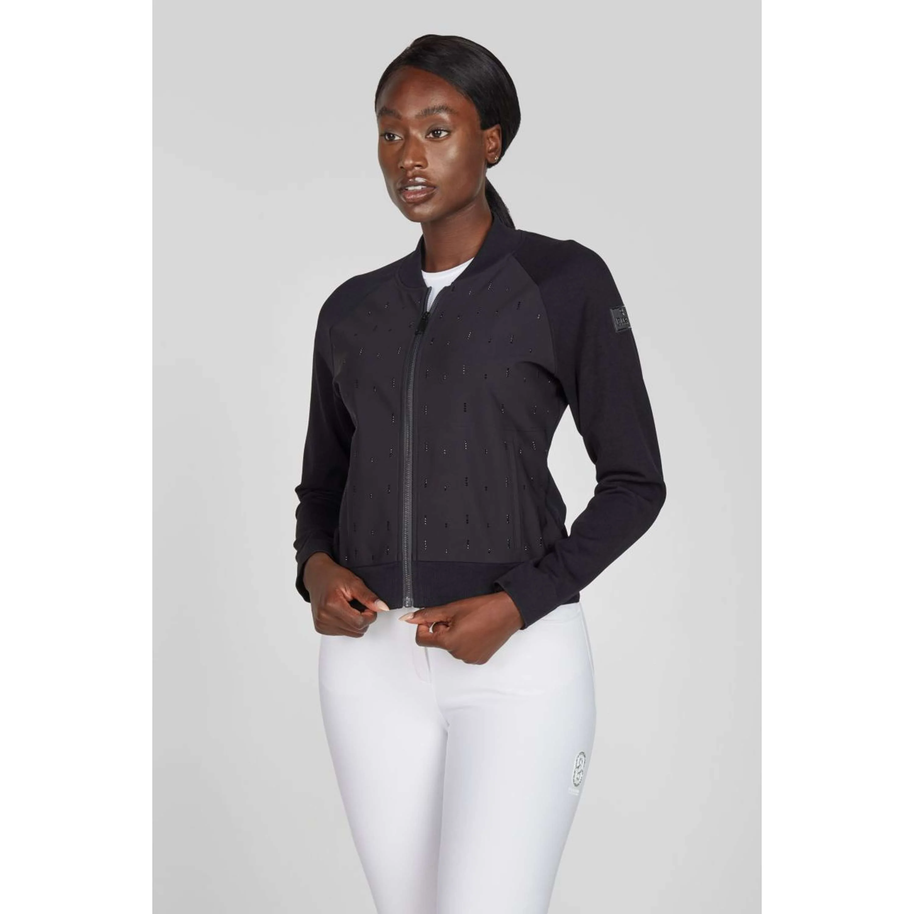 Pikeur Blouson Hybrid SS26 Noir - Image 2