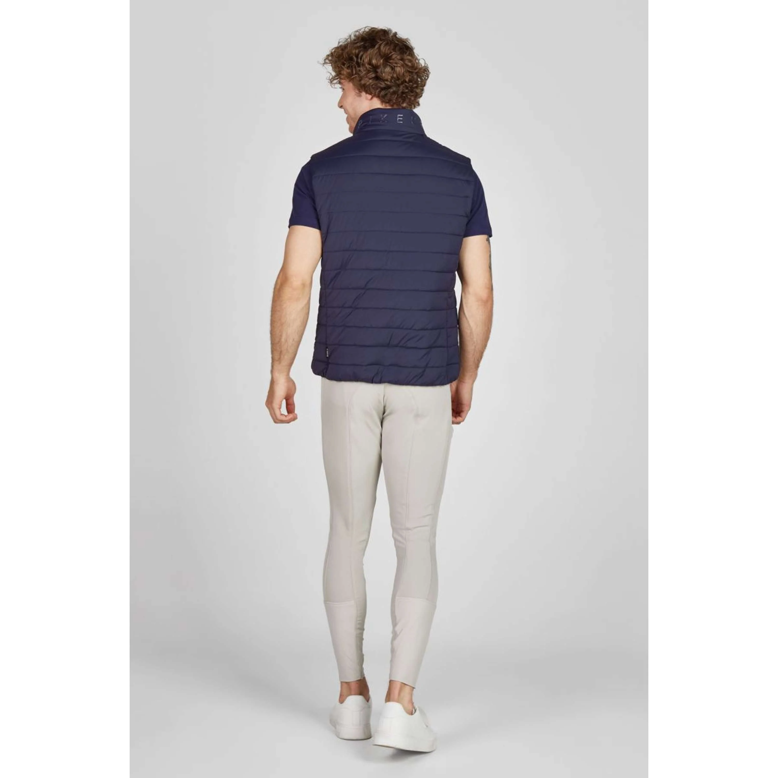 Pikeur Bodychauffant Quilted Hommes Nightblue - Image 4