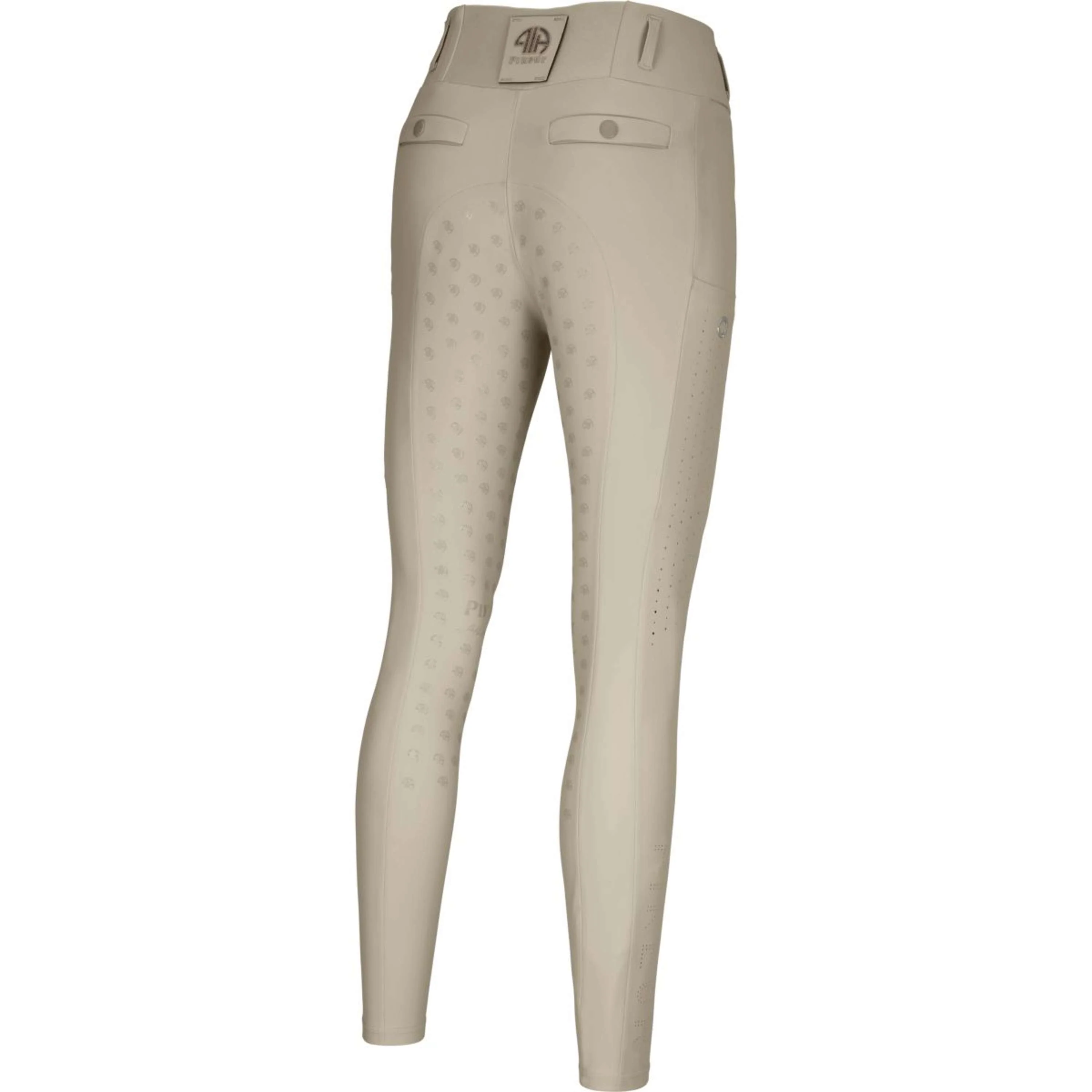 Pikeur Legging d'Équitation Linnett Summer SS26 Full Grip Pearl Gray - Image 2