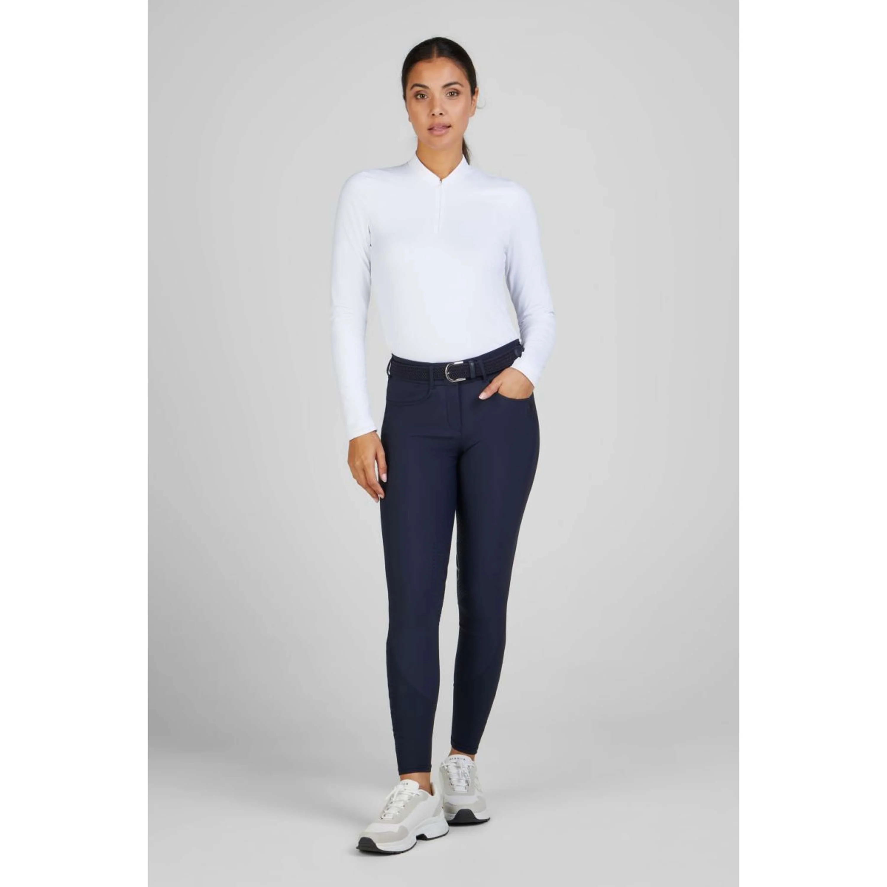 Pikeur Pantalon d'Équitation Camie Full Grip Silicon Nightblue - Image 4