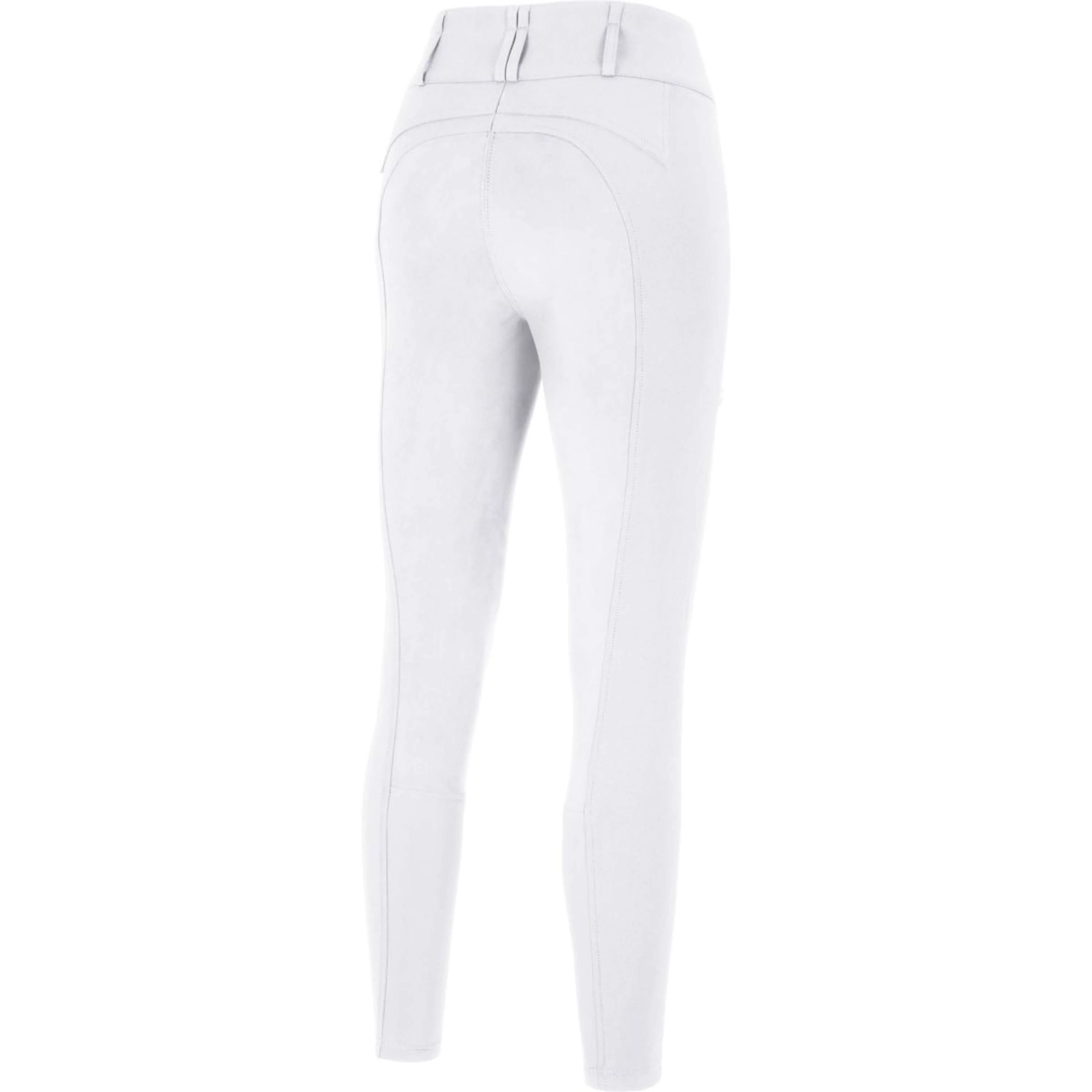 Pikeur Pantalon d'Équitation Candela New Cuir Fond de Peau Blanc - Image 2