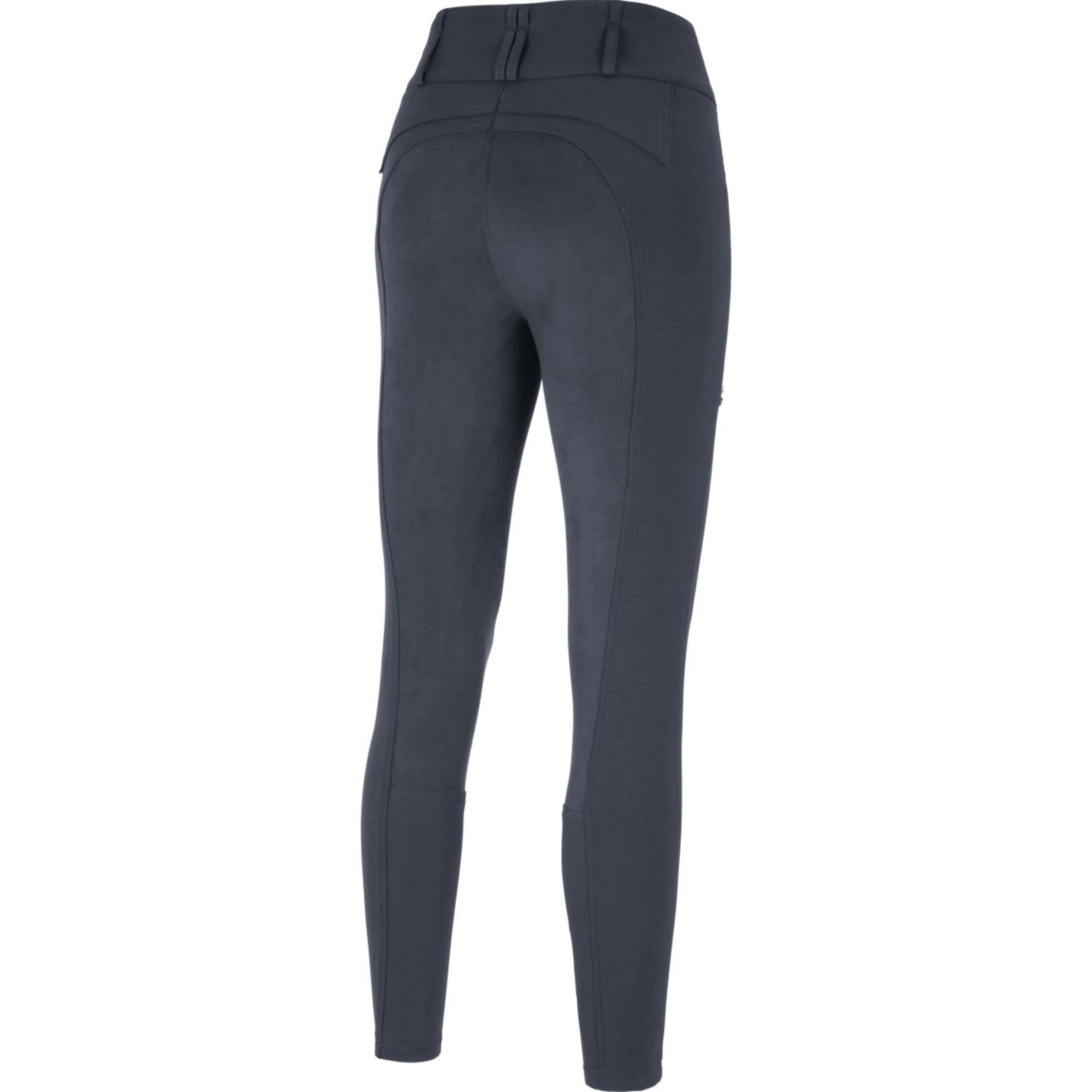 Pikeur Pantalon d'Équitation Candela New Cuir Fond de Peau Dark Shadow - Image 2