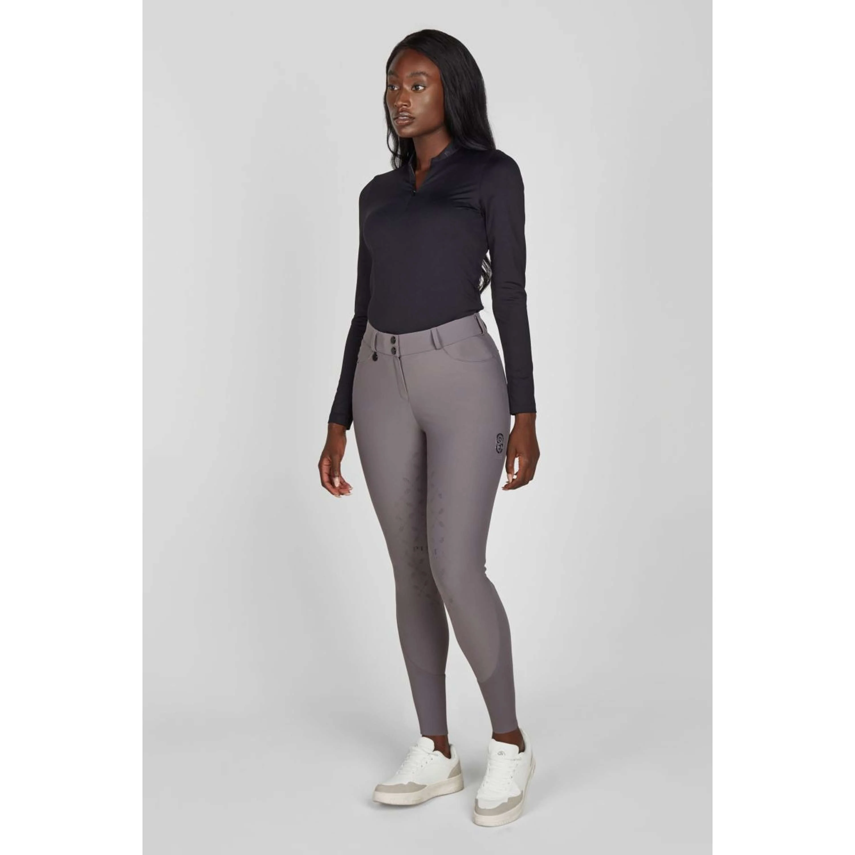 Pikeur Pantalon d'Équitation Ceelina SD SS26 Full Grip Ash Plum - Image 3