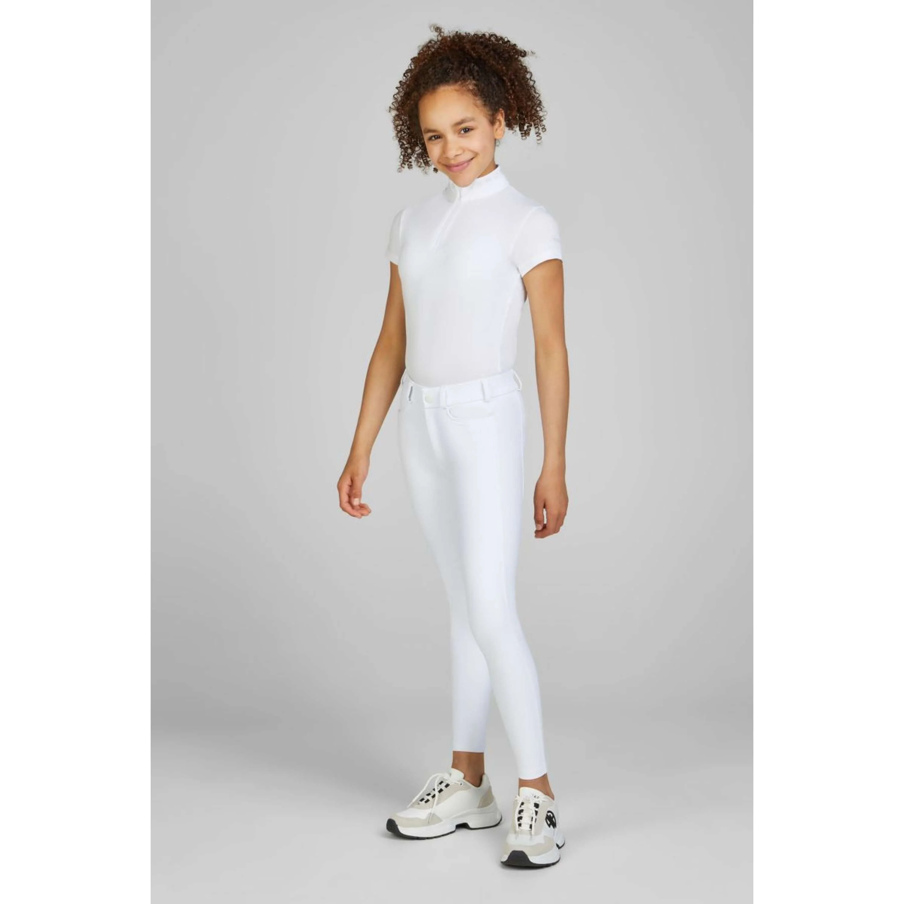 Pikeur Pantalon d'Équitation New Braddy SD Full Grip Blanc - Image 4