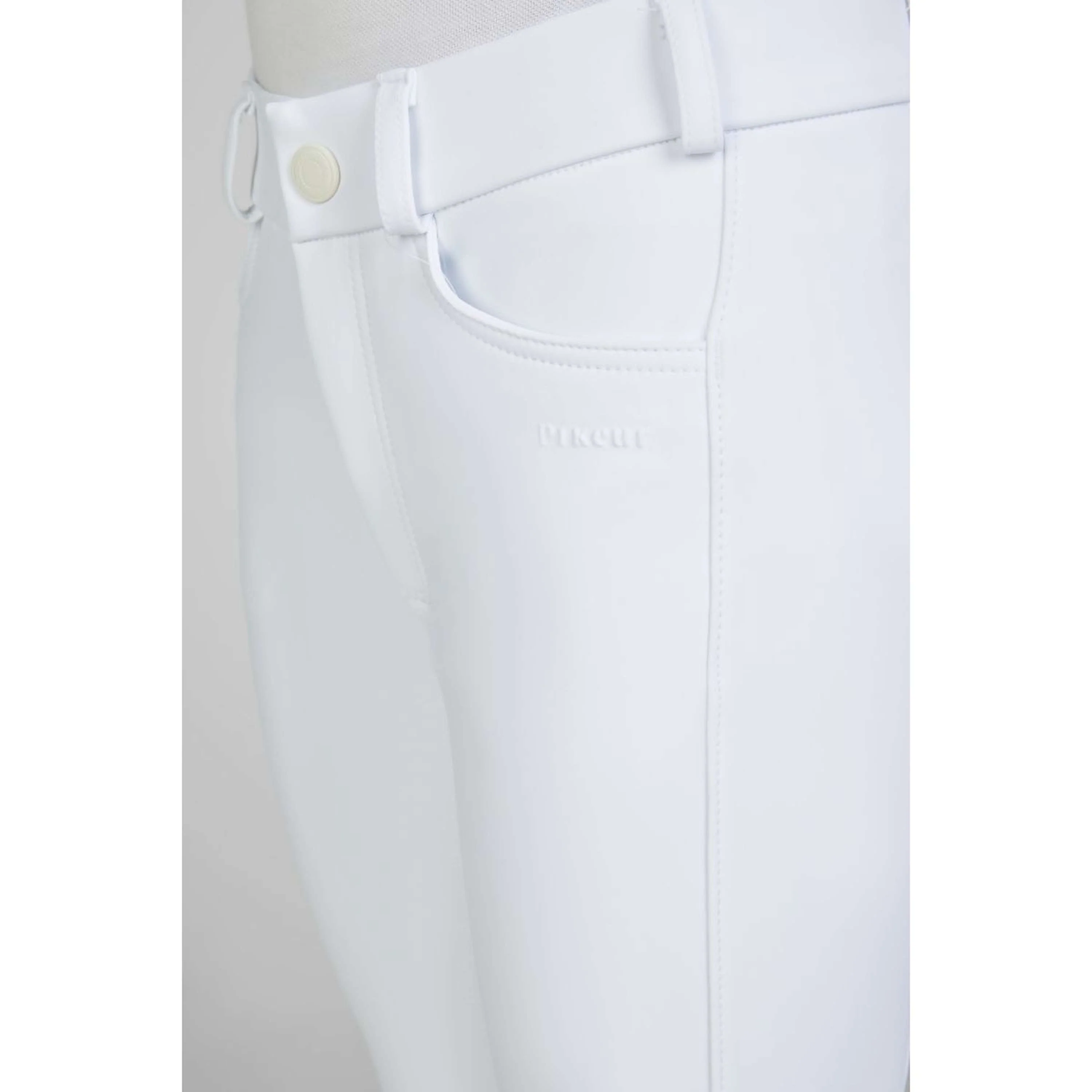 Pikeur Pantalon d'Équitation New Braddy SD Full Grip Blanc - Image 6