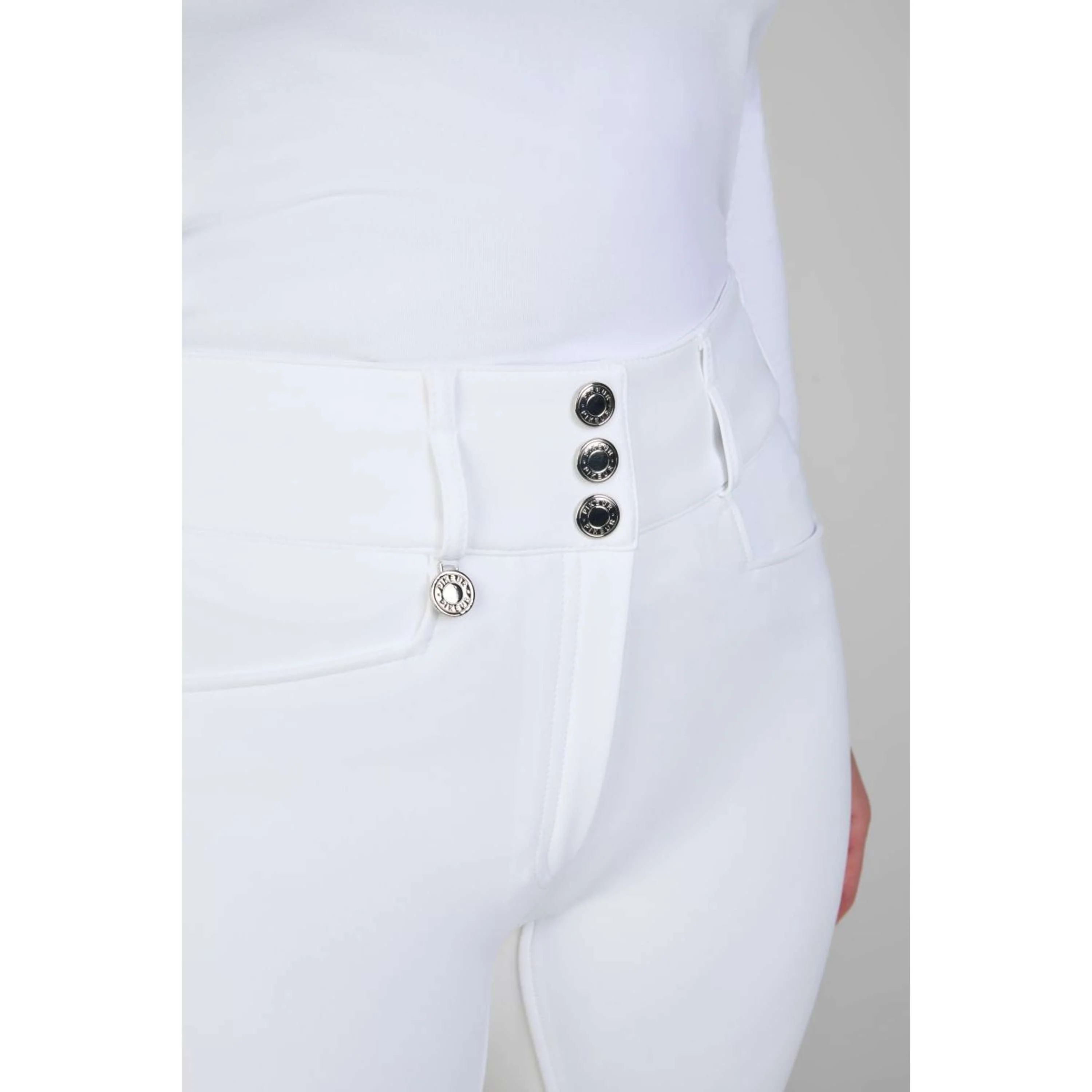 Pikeur Pantalon d'Équitation New Candela McCrown Blanc - Image 10