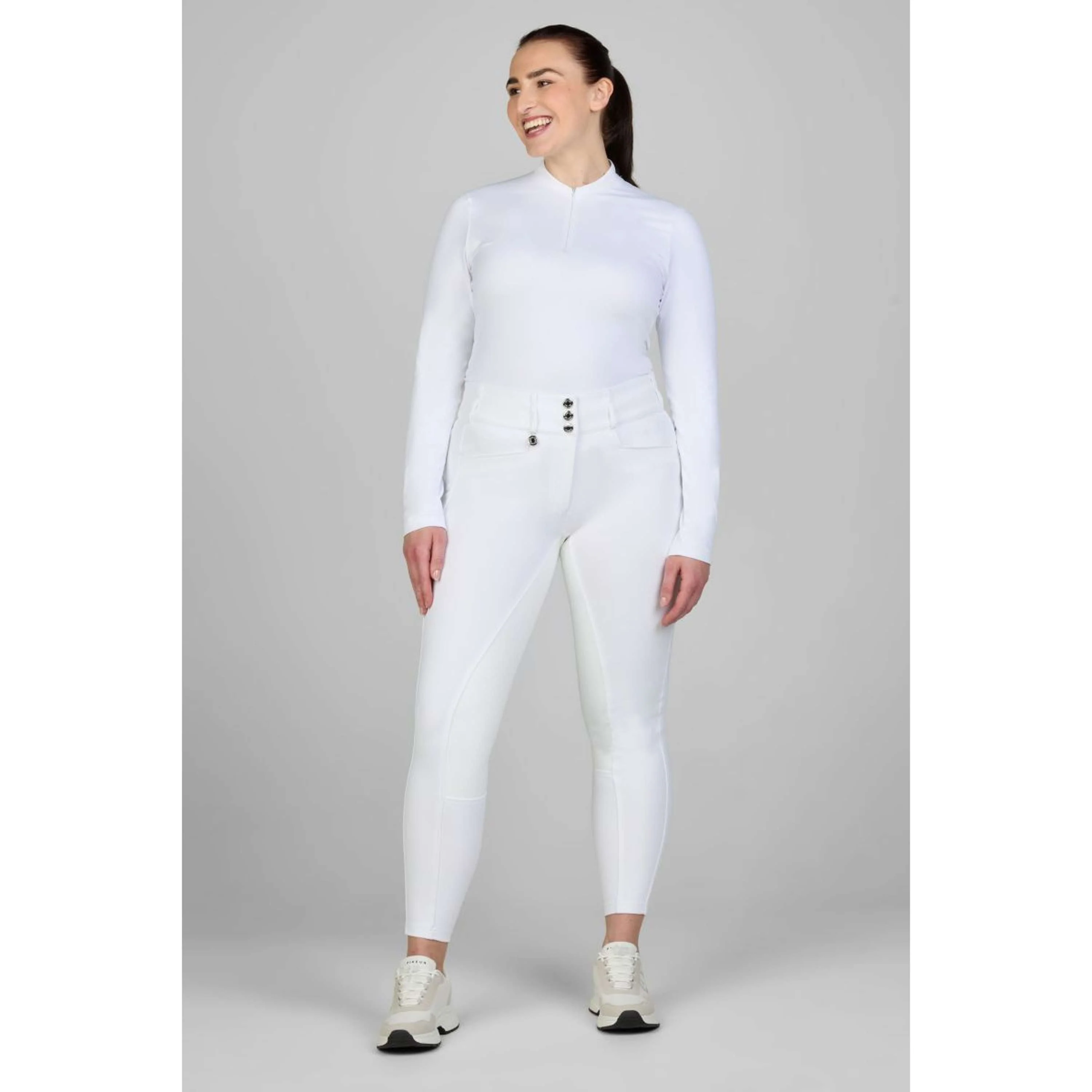Pikeur Pantalon d'Équitation New Candela McCrown Blanc - Image 6