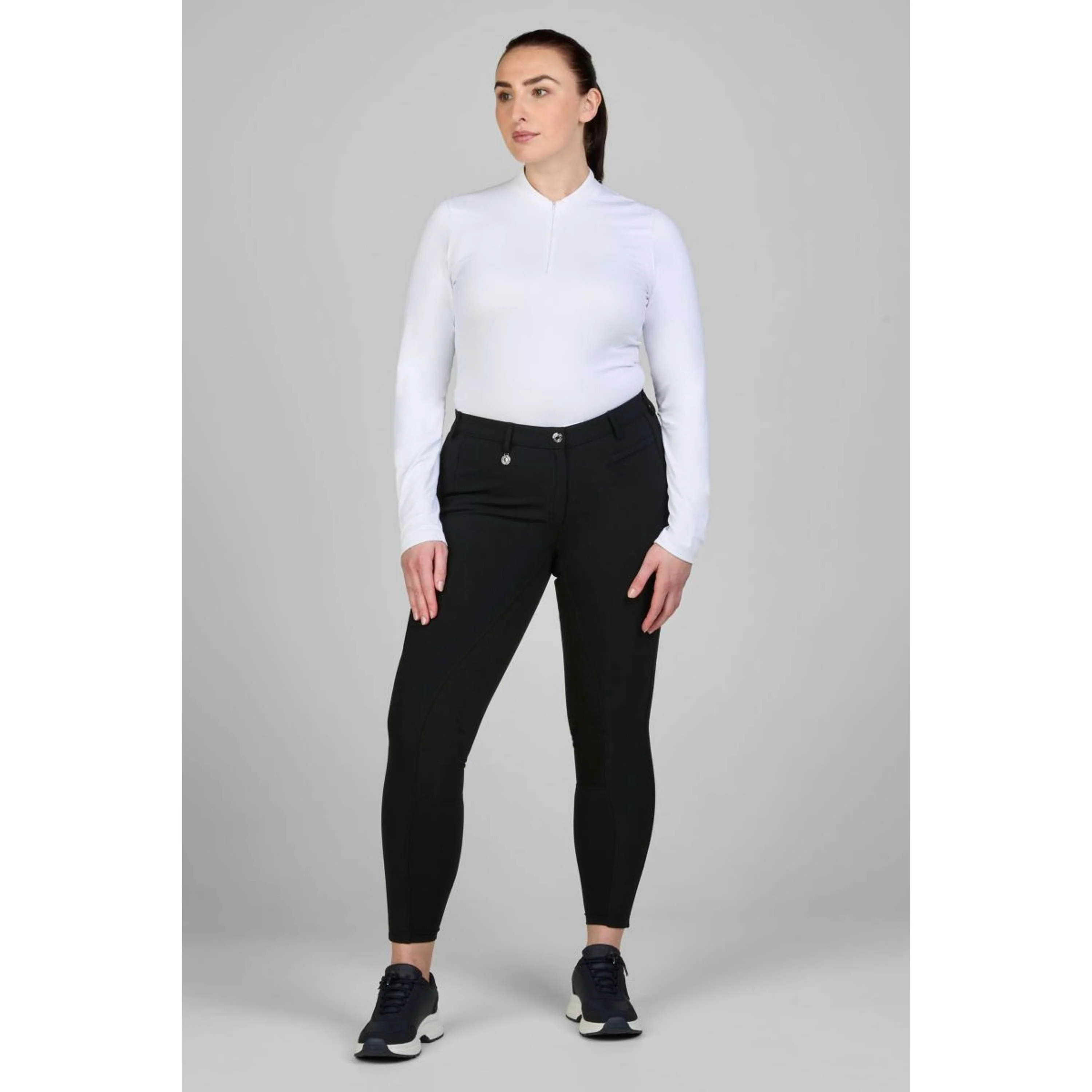 Pikeur Pantalon d'Équitation New Lugana McCrown Full Grip Midwaist Night Blue - Image 6