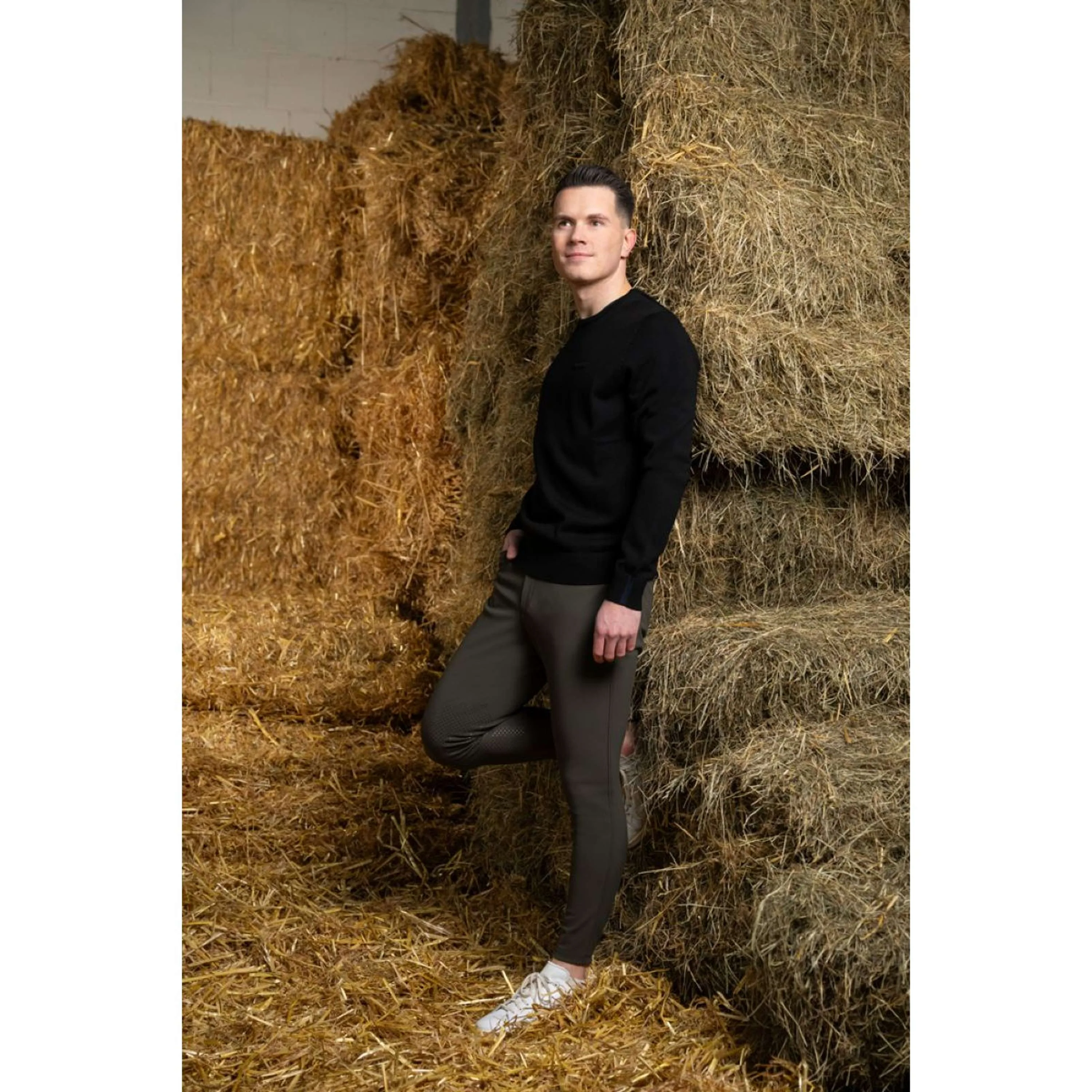 Pikeur Pantalon d'Équitation New Rodrigo SD KN Hommes Deep Khaki - Image 2