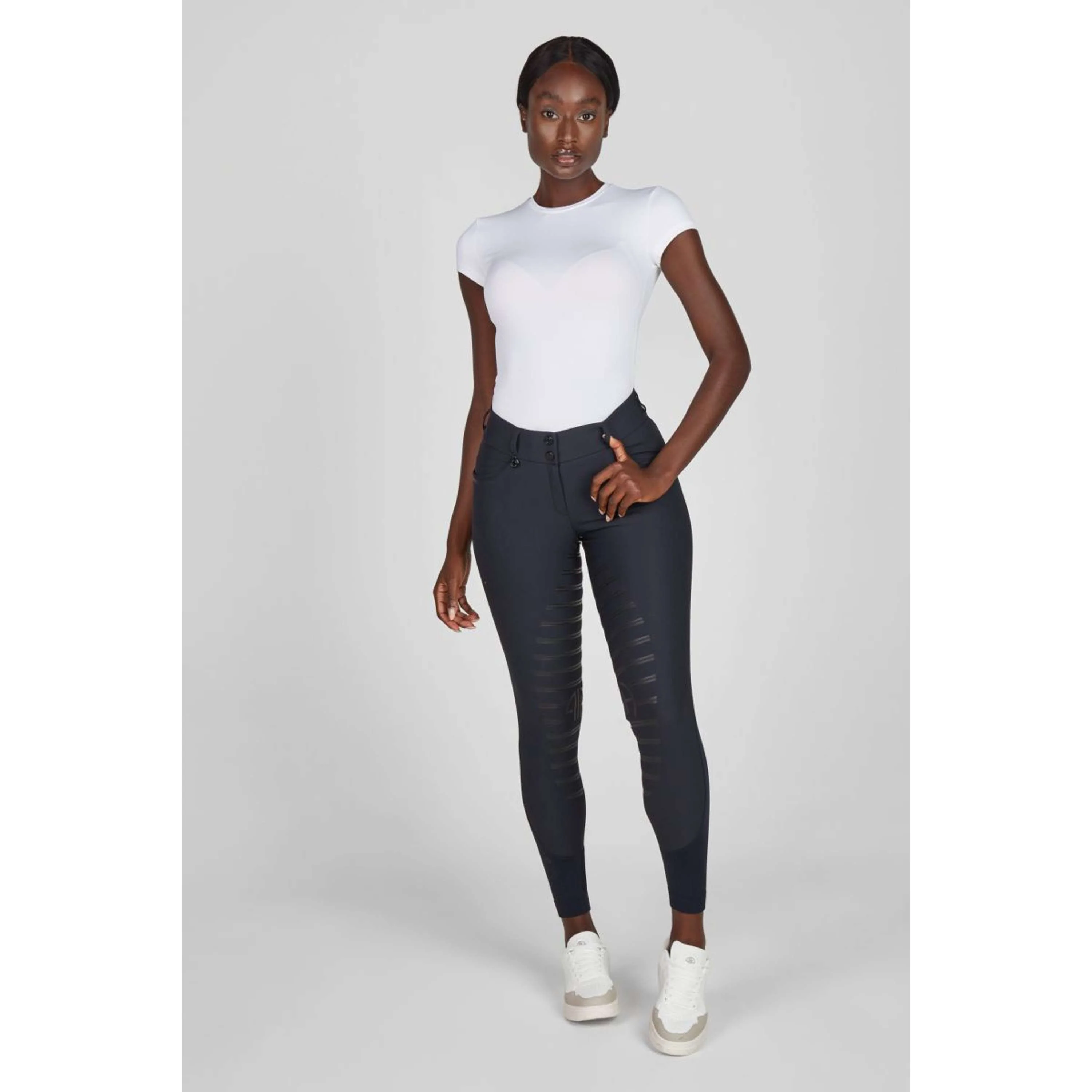 Pikeur Pantalon d'Équitation Romy II SD SS26 Full Grip Noir - Image 3