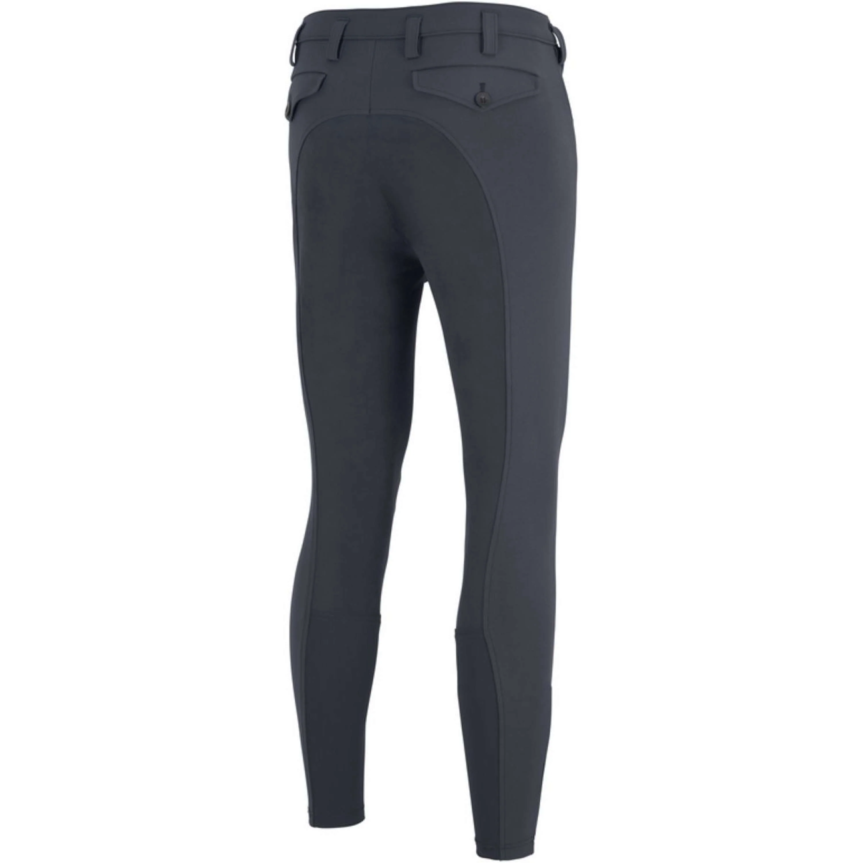 Pikeur Pantalon d'Équitation Rossini New Cuir Fond de Peau Dark Shadow - Image 2