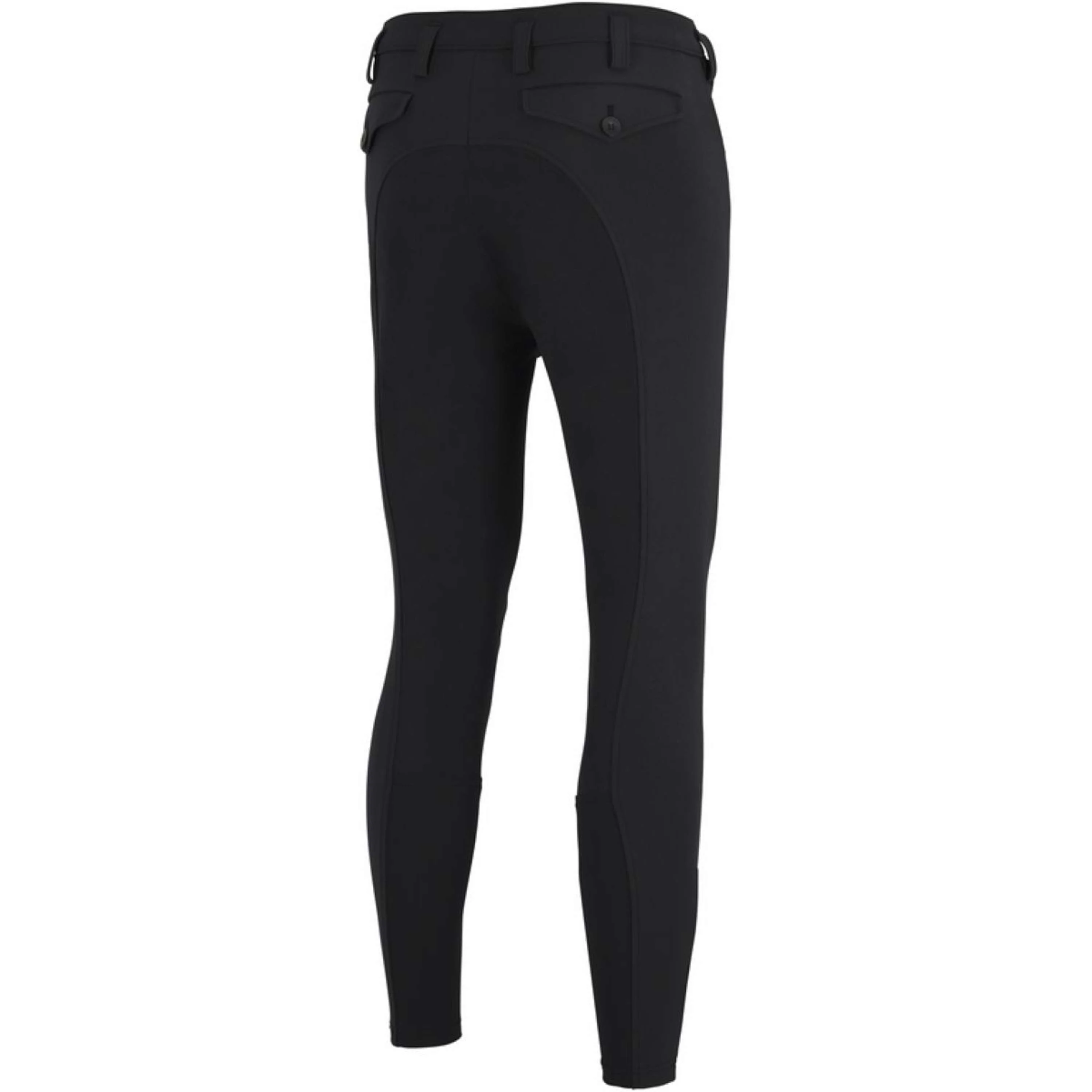 Pikeur Pantalon d'Équitation Rossini New Cuir Fond de Peau Noir - Image 2