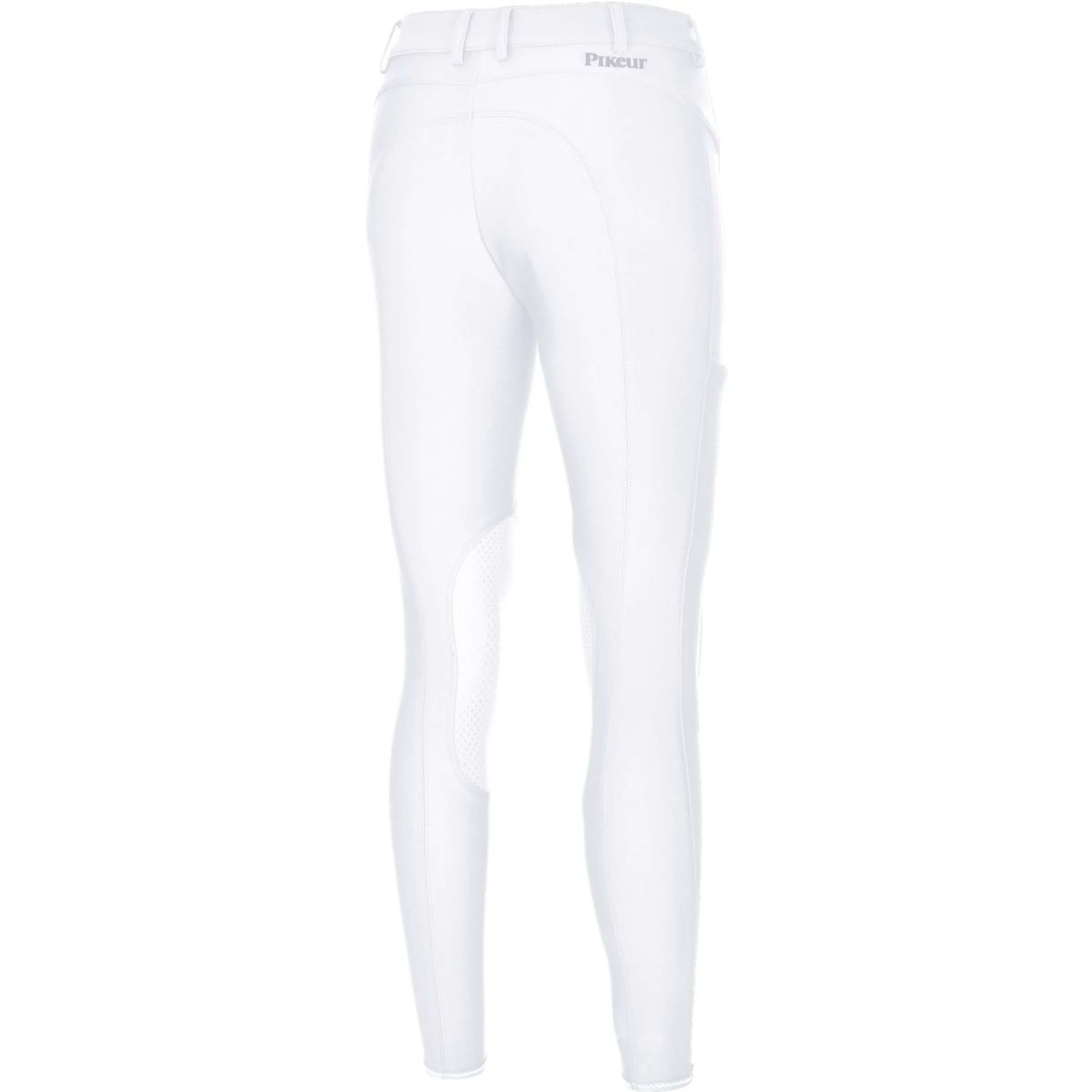 Pikeur Pantalon d'Équitation Tessa Prise de Genou Blanc - Image 2