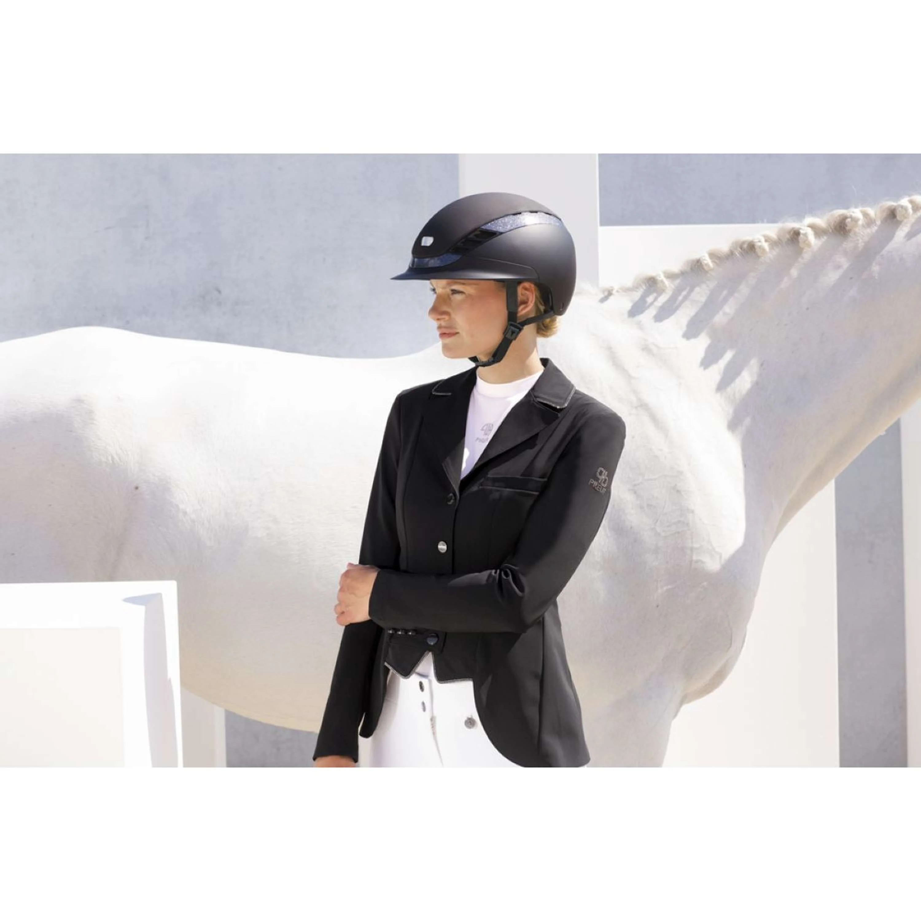 Pikeur Petite Veste de Concours Cecile Noir - Image 5